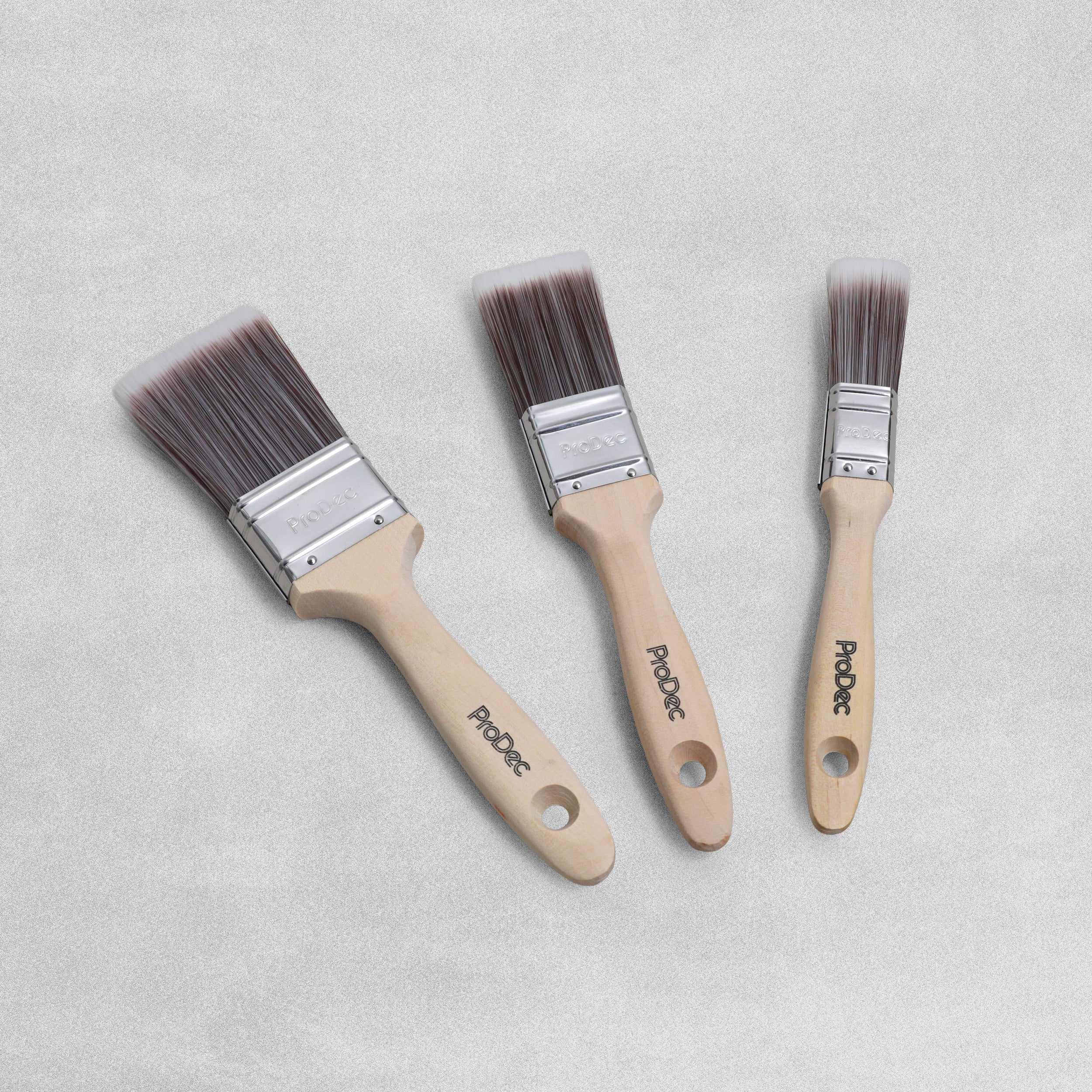 ProDec Premier Trade Professional Synthetic Paint Brush various sizes