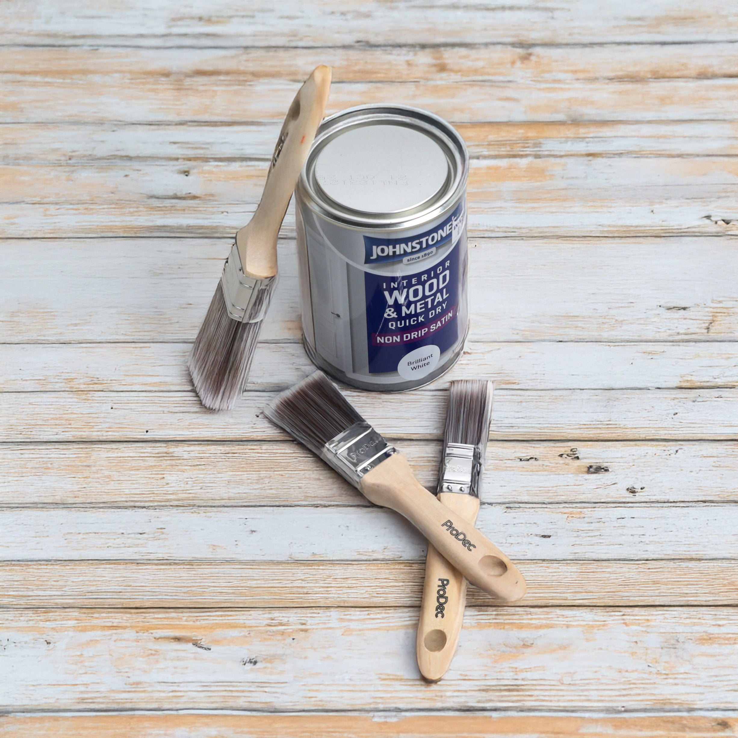 ProDec Premier Trade Professional Synthetic Paint Brush various sizes