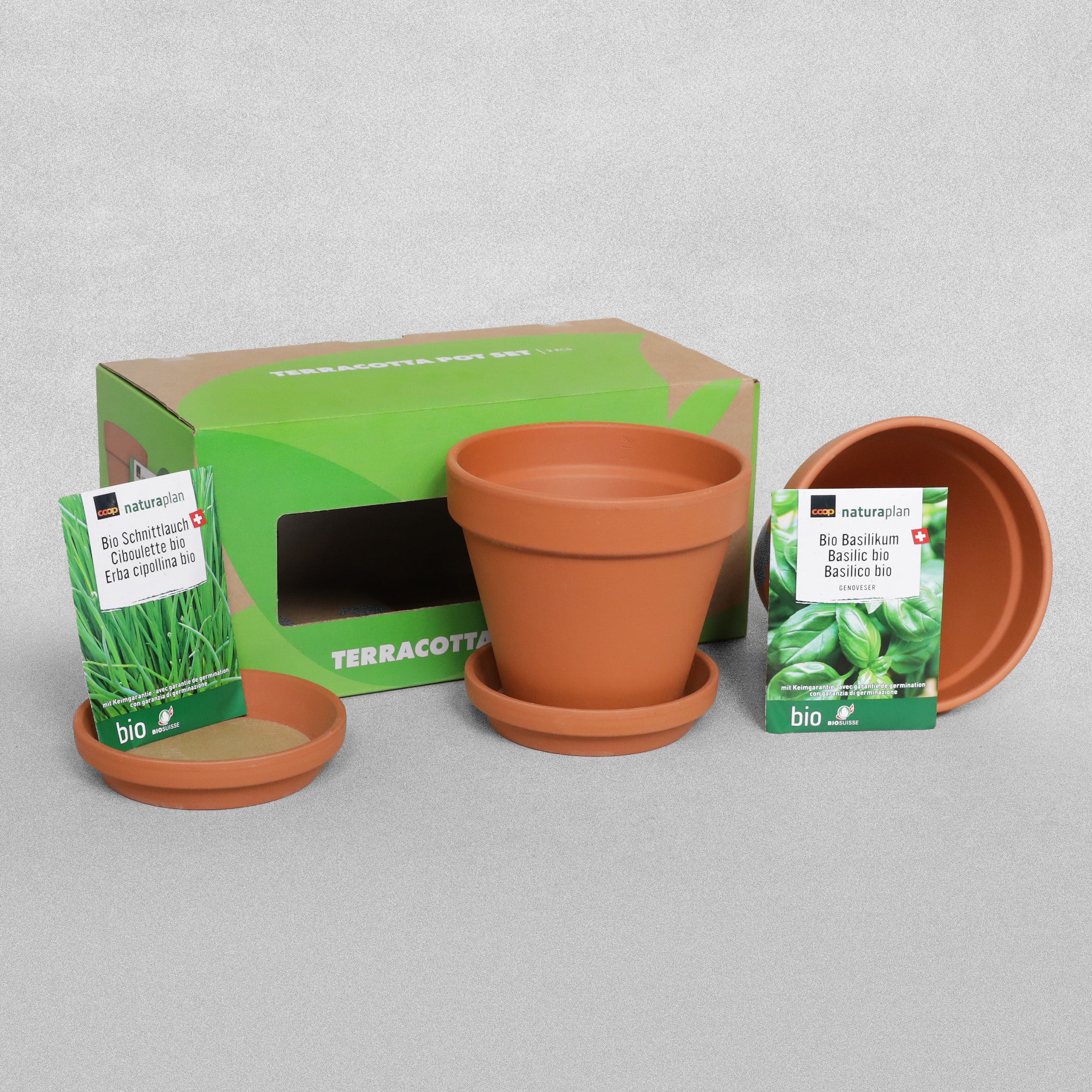 Terracotta Plant Pot Set