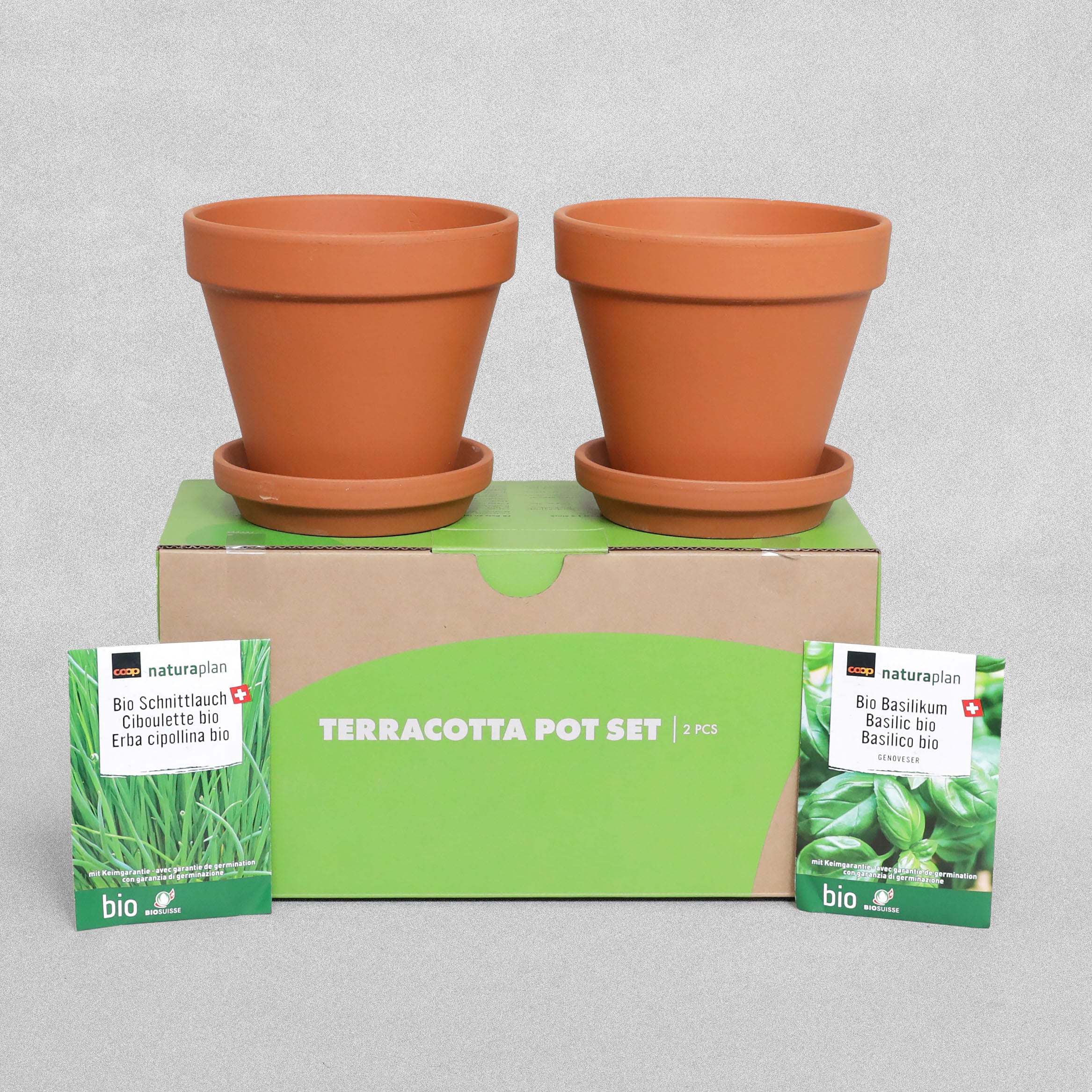 Terracotta Plant Pot Set