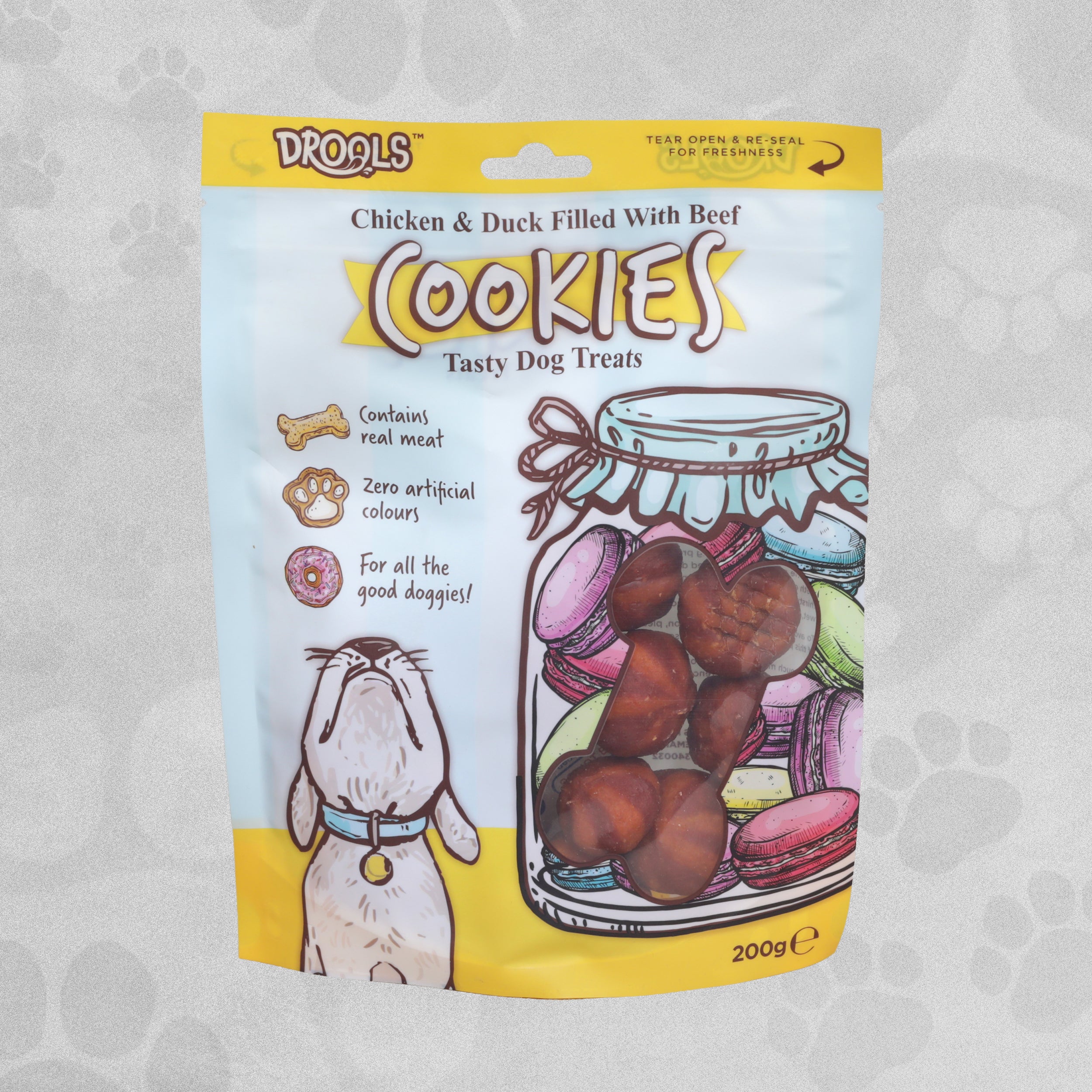 Drools Cookies Tasty Dog Treats 200g Various Flavours