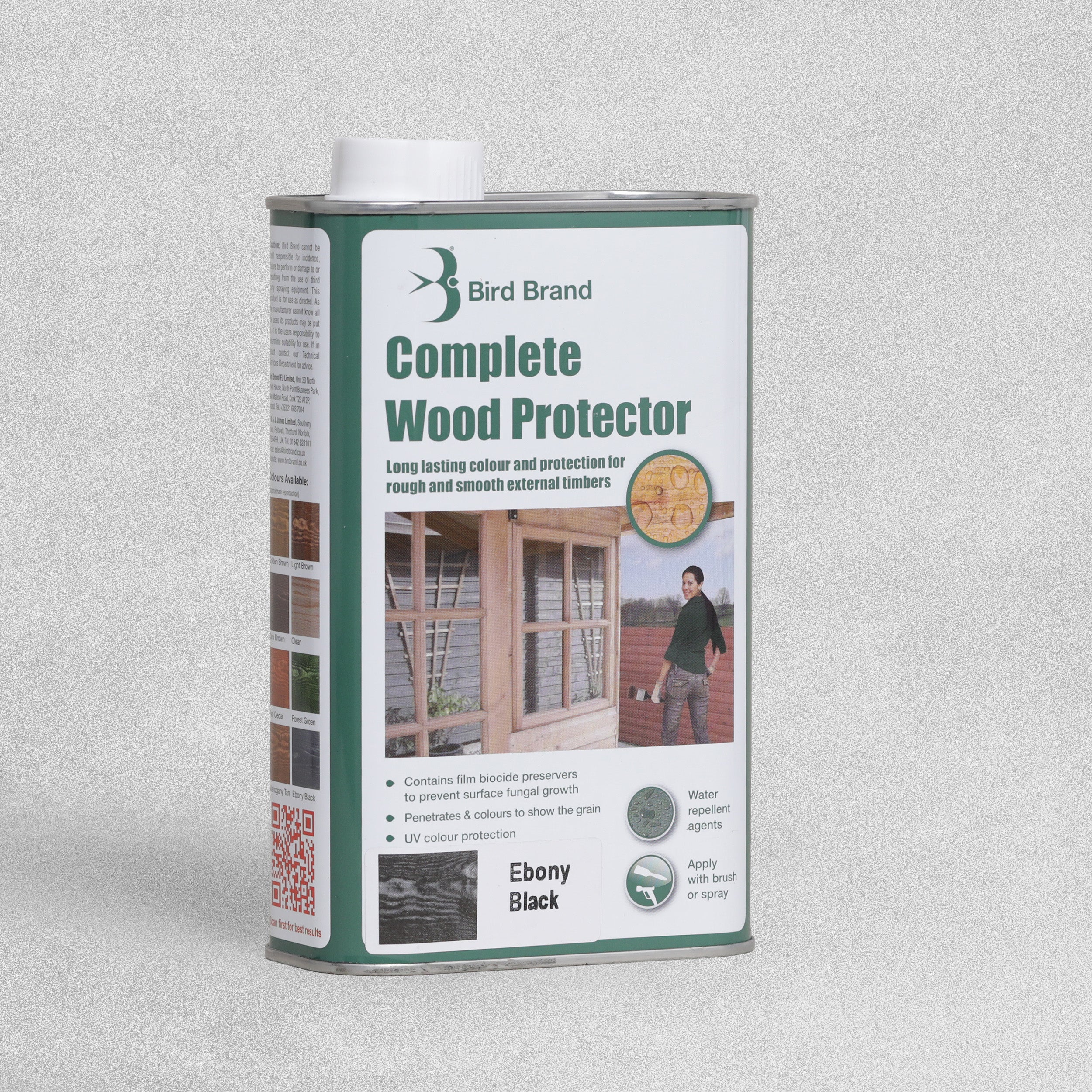 Bird Brand Complete Exterior Wood Protector -1L Various Colours
