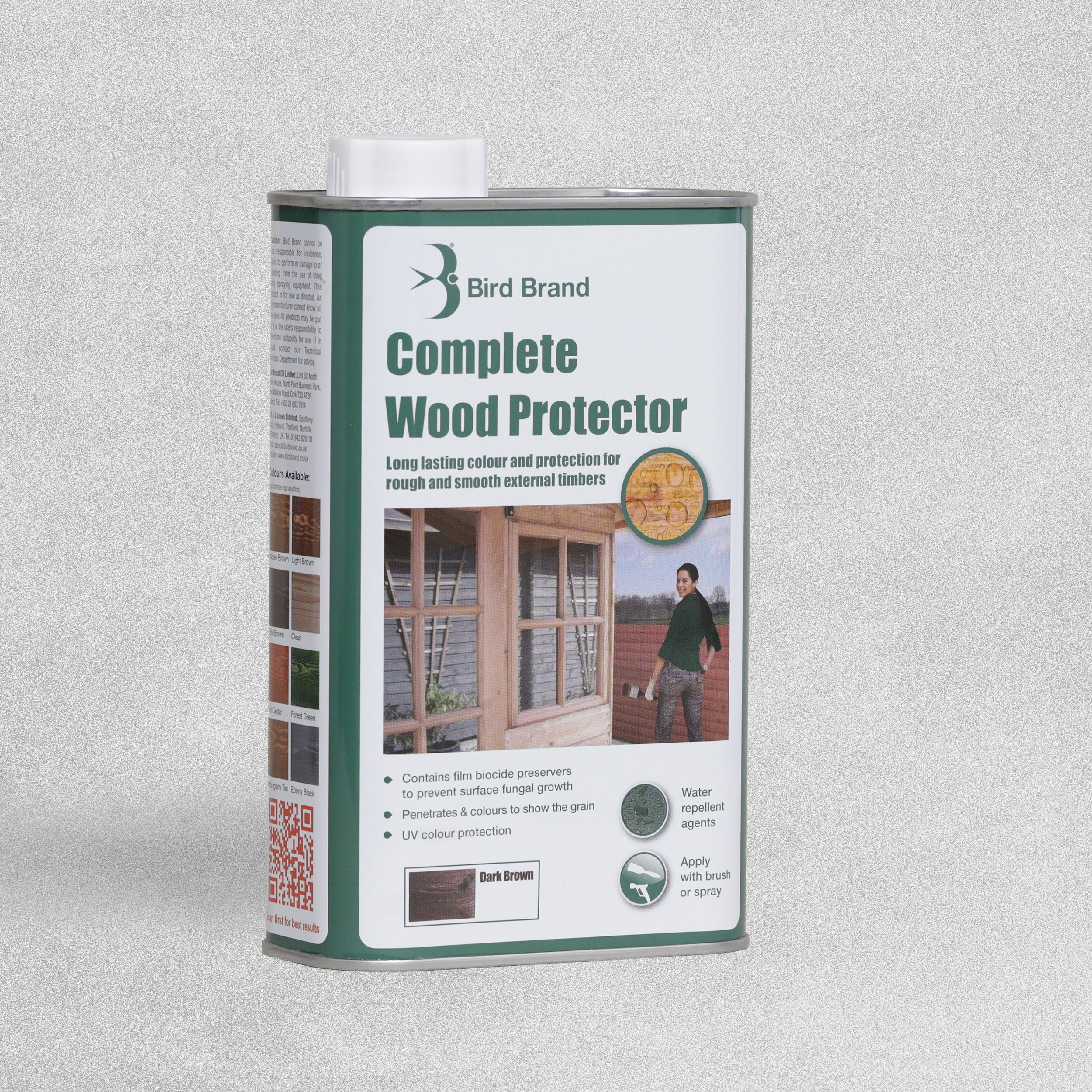 Bird Brand Complete Exterior Wood Protector -1L Various Colours