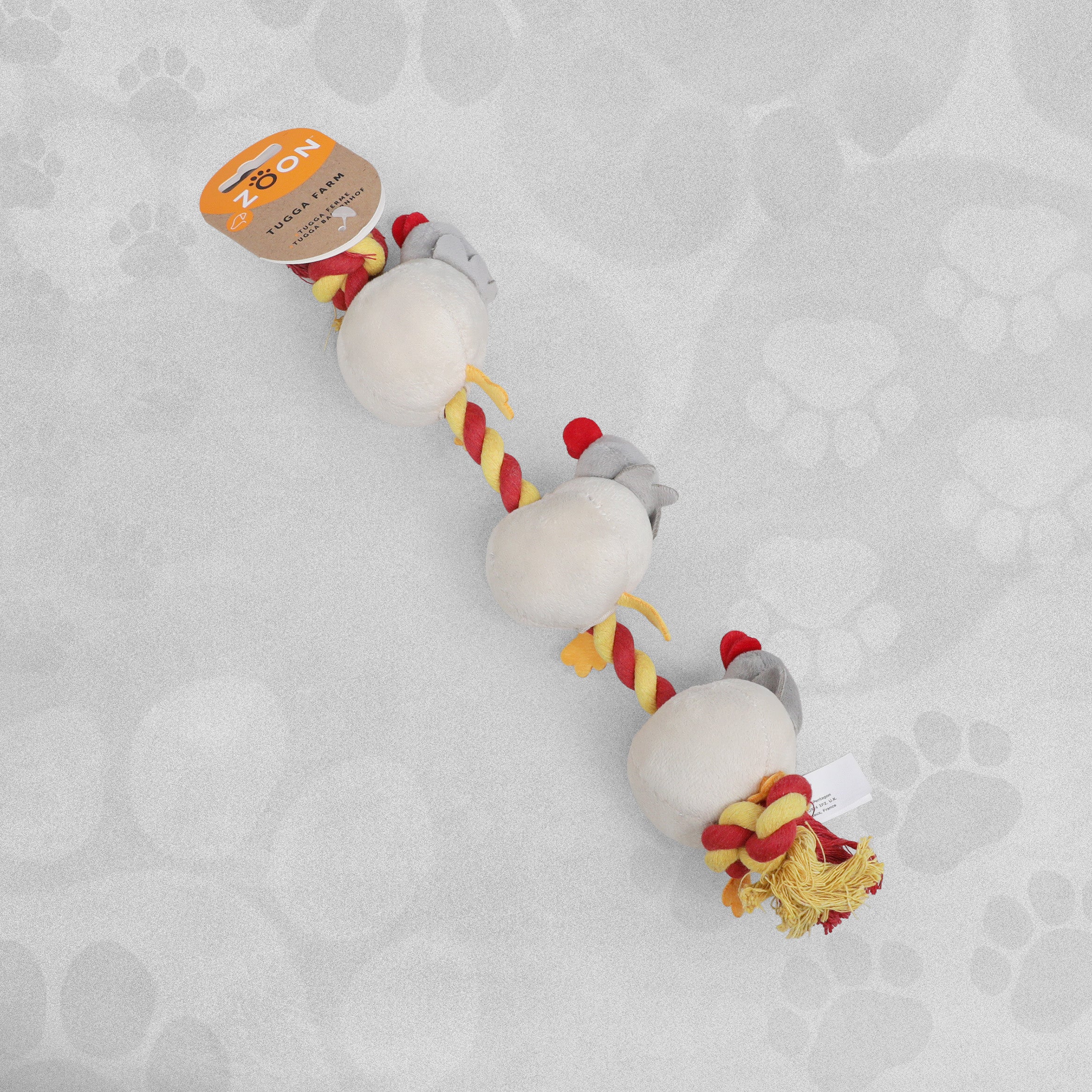 Zoon Tugga Farm Dog Toy (Assorted Designs)