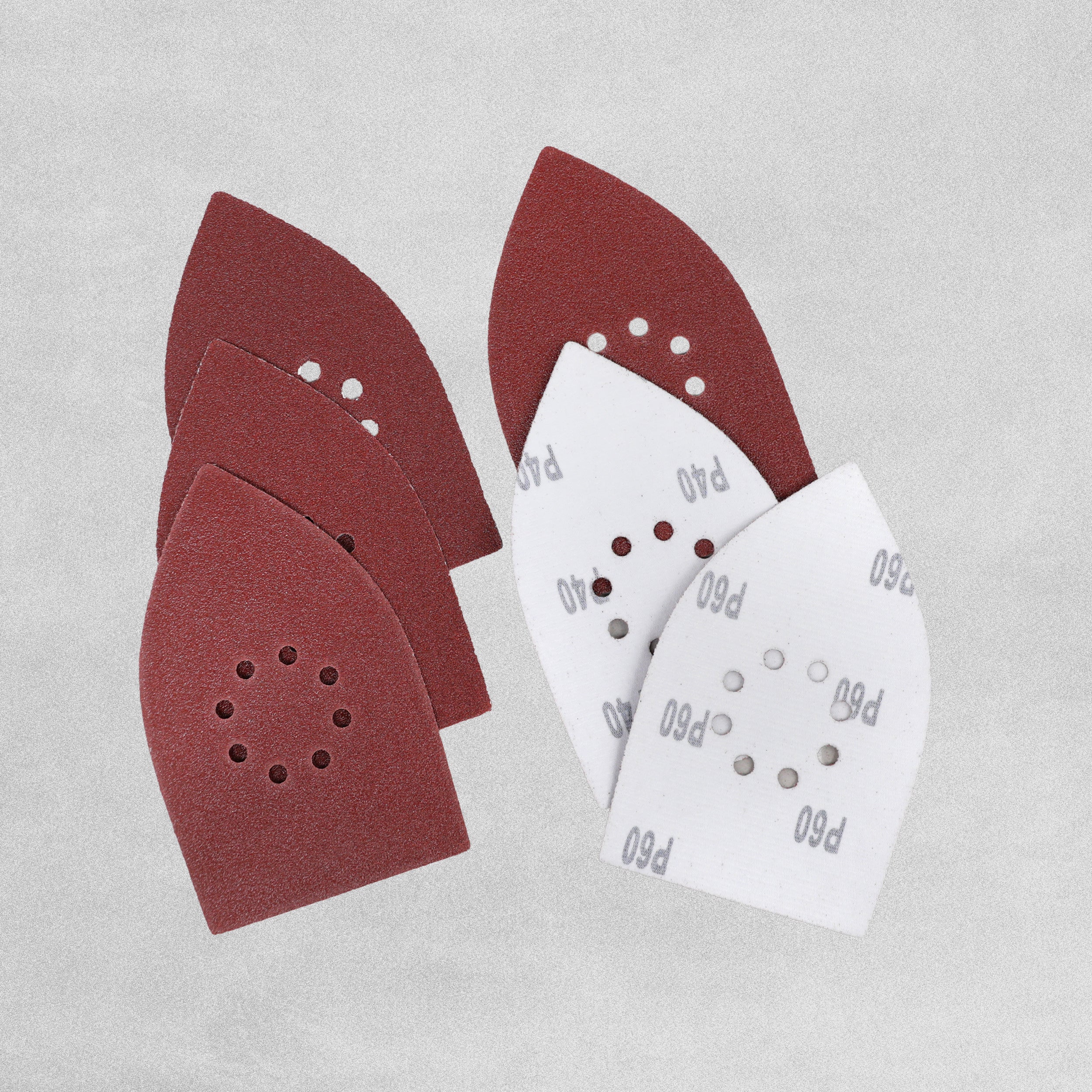 Dekton Hook & Loop Palm Mixed Sanding Sheets