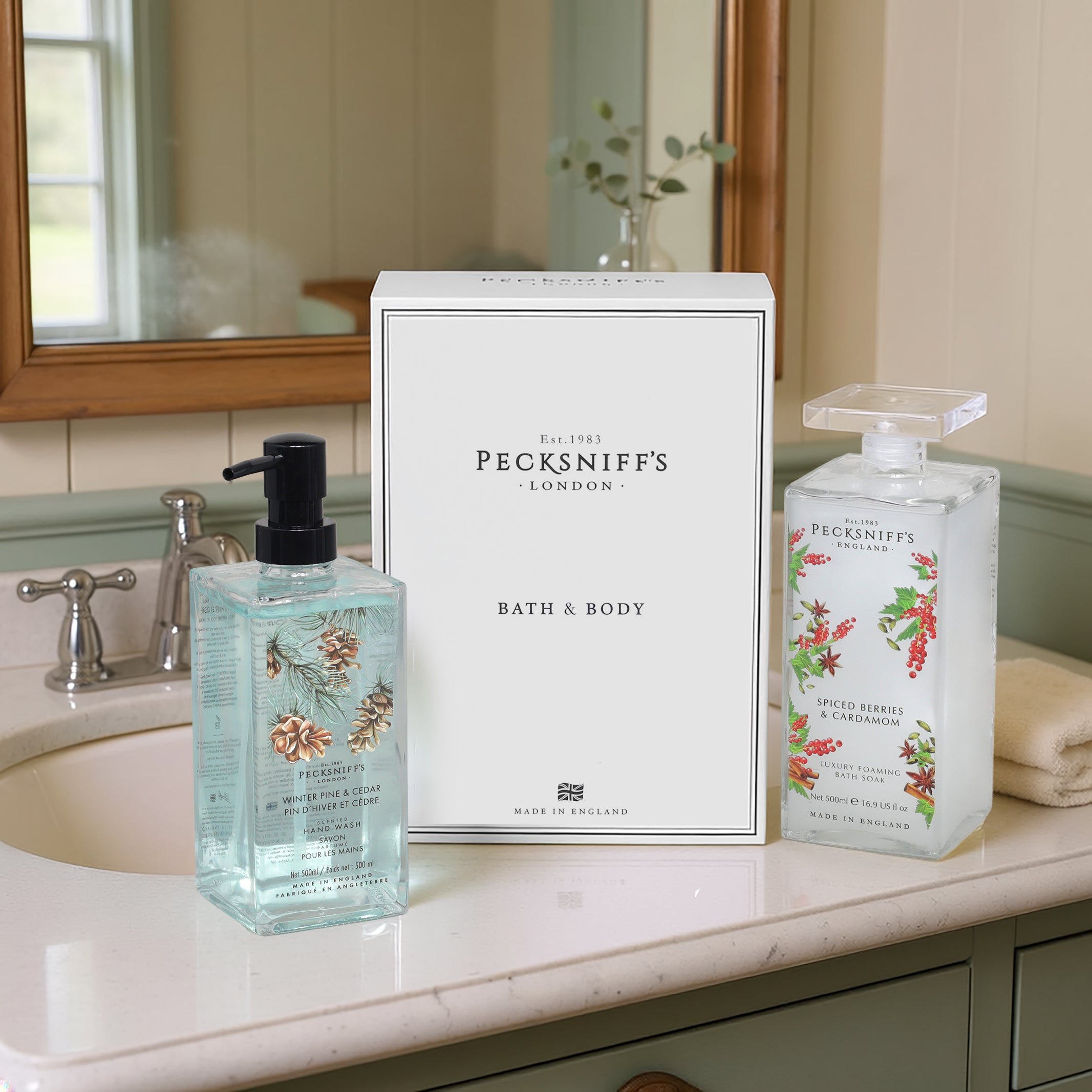 Pecksniff's Luxury Scented Bath Soak - 500ml - Various Scents Available