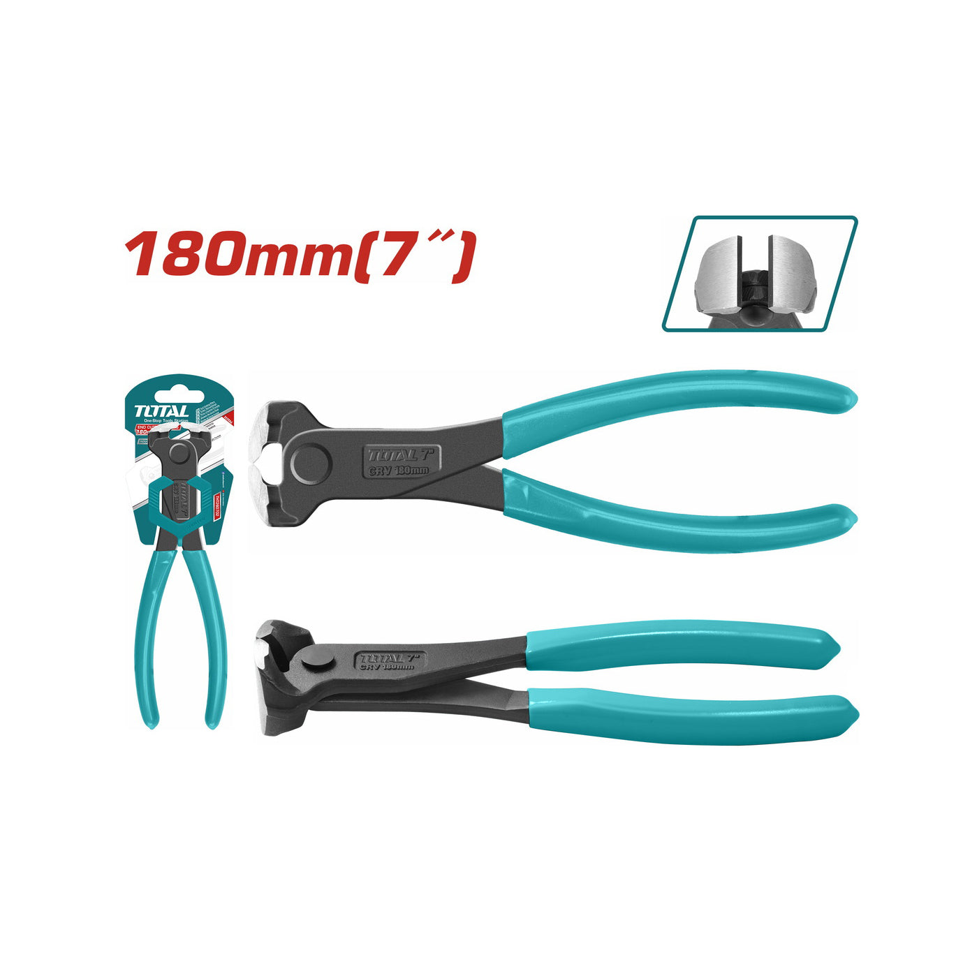 Total End Cutting Pliers 180mm (7") - THT260702