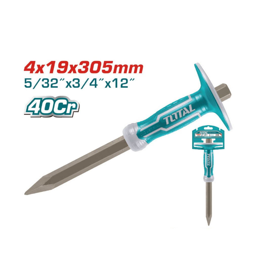 Total Pointed Concrete Chisel 16mm - THT4421216