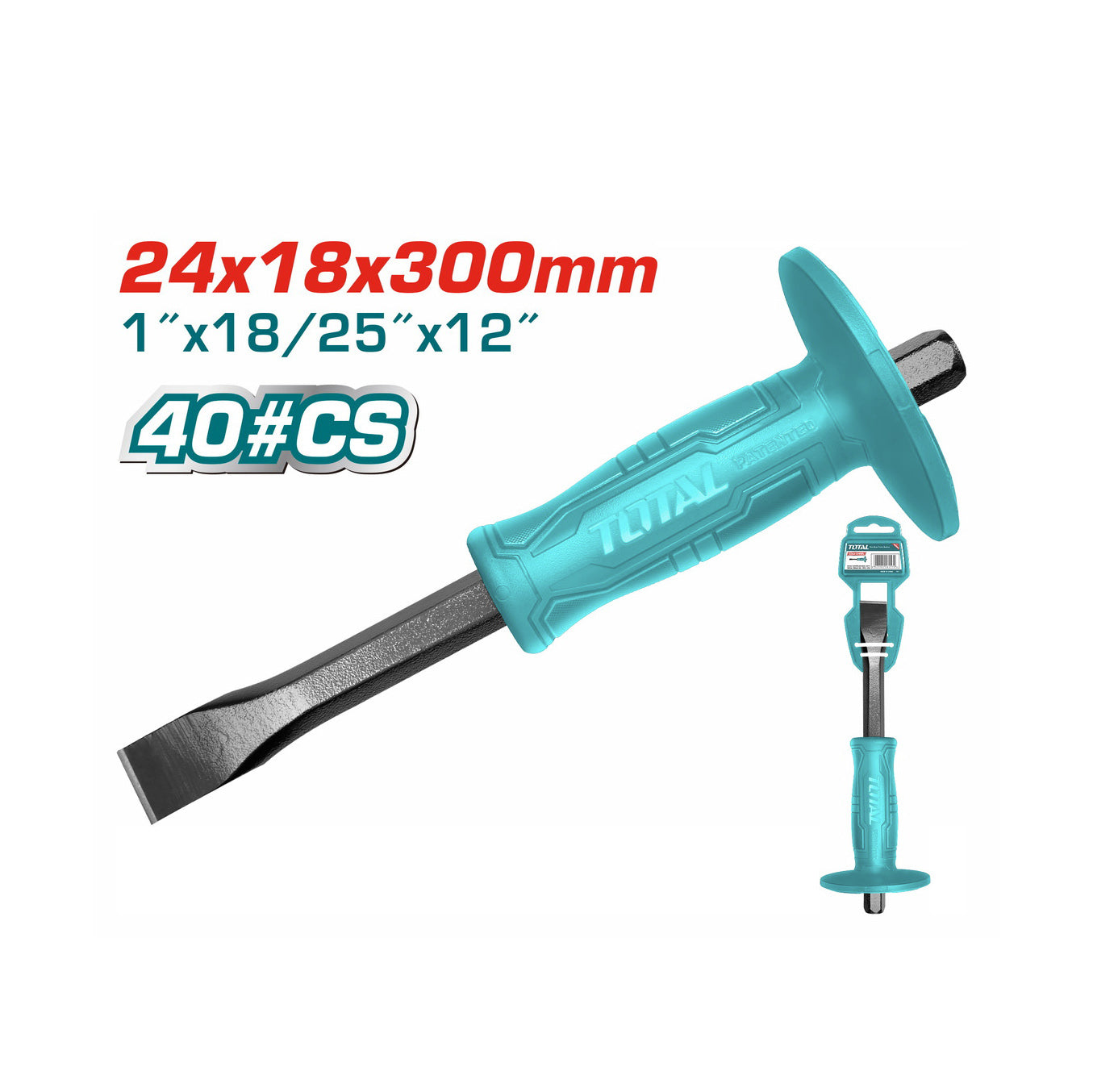 Total Concrete Cold Chisel 24mm - THT4211226