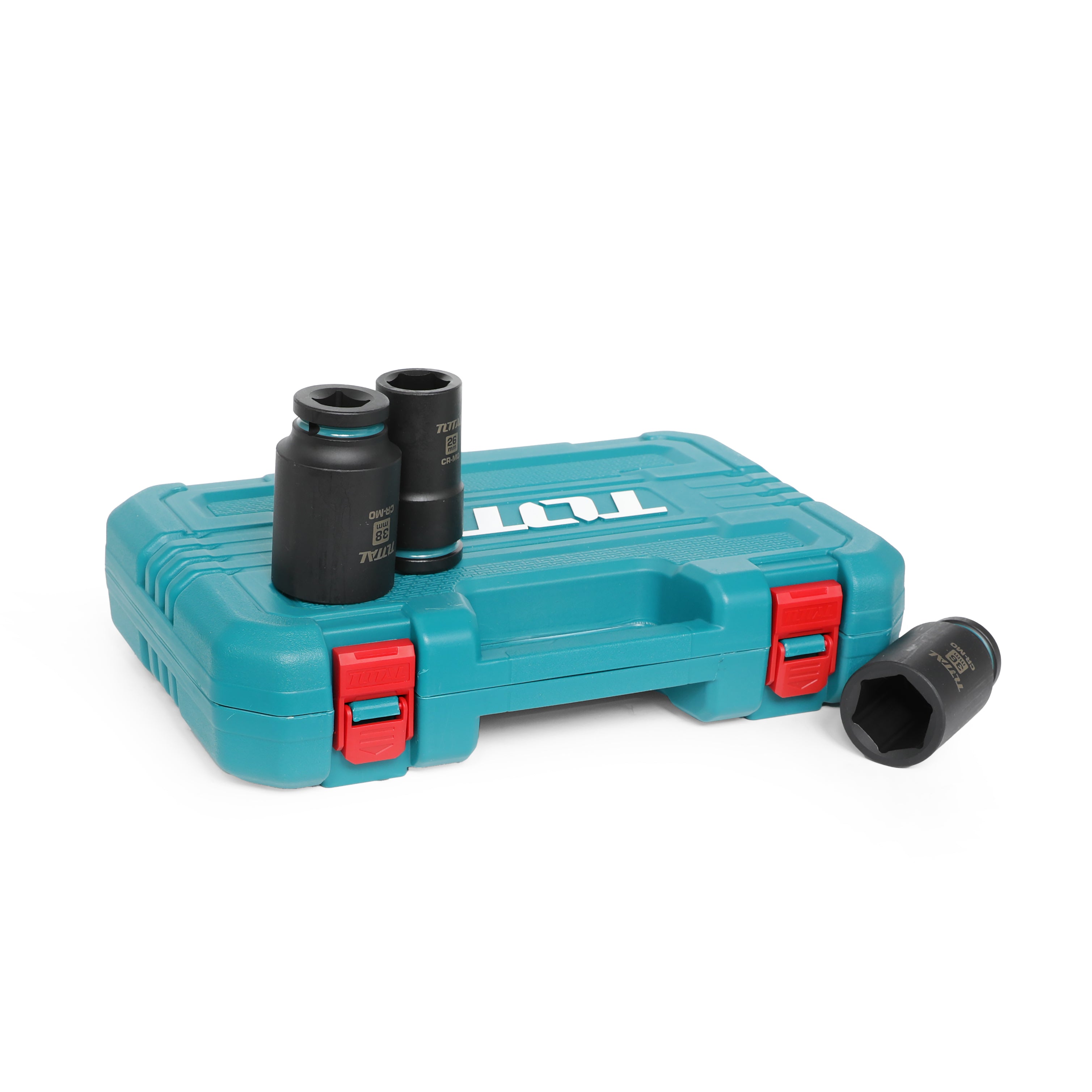 Total 3/4" Drive Deep Impact Socket Set 3/4" Drive 10pcs - THKISD34082L