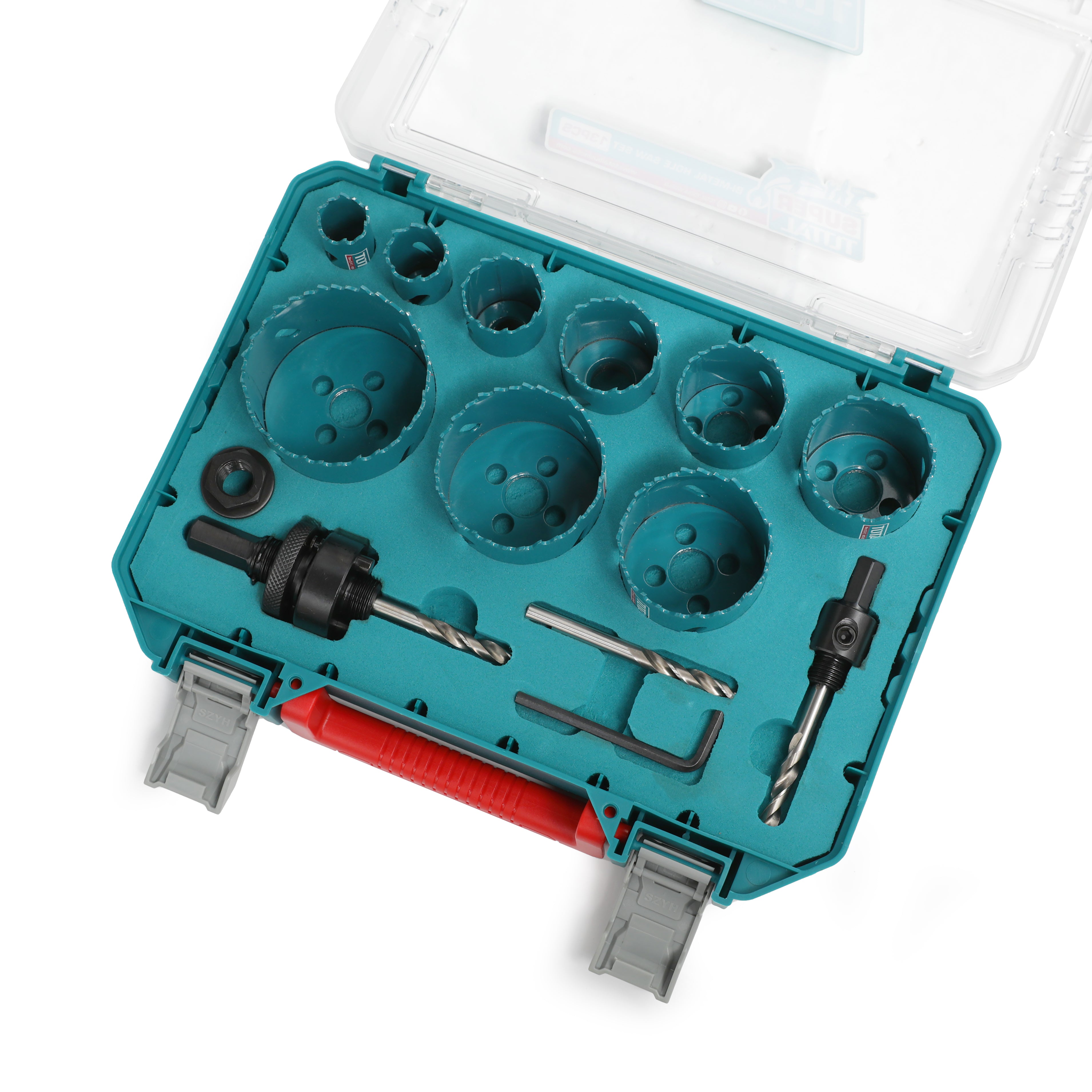 Total HSS Bi-Metal Hole Saw Set - TACSH0132