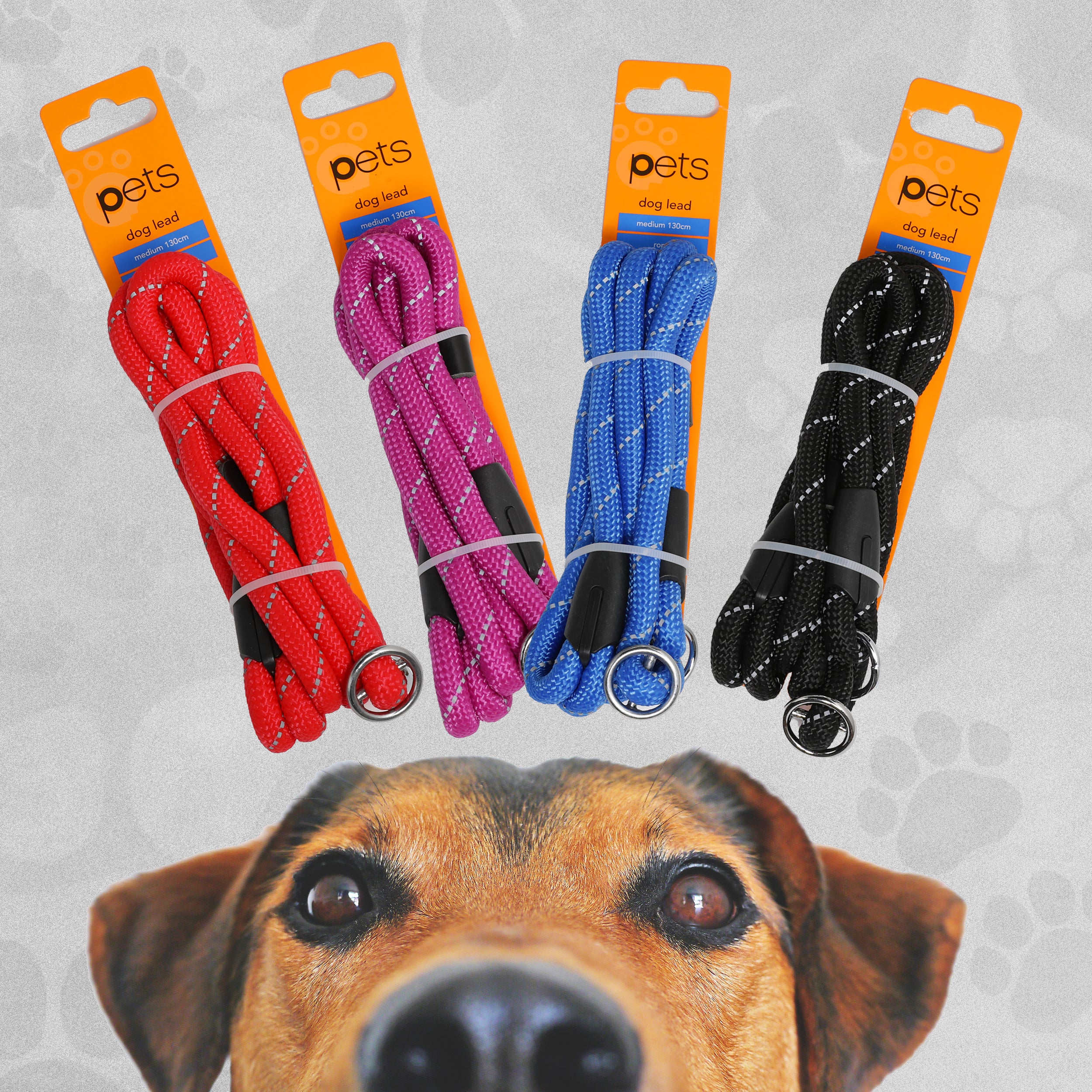 Rope Dog Lead - Various Colours Available