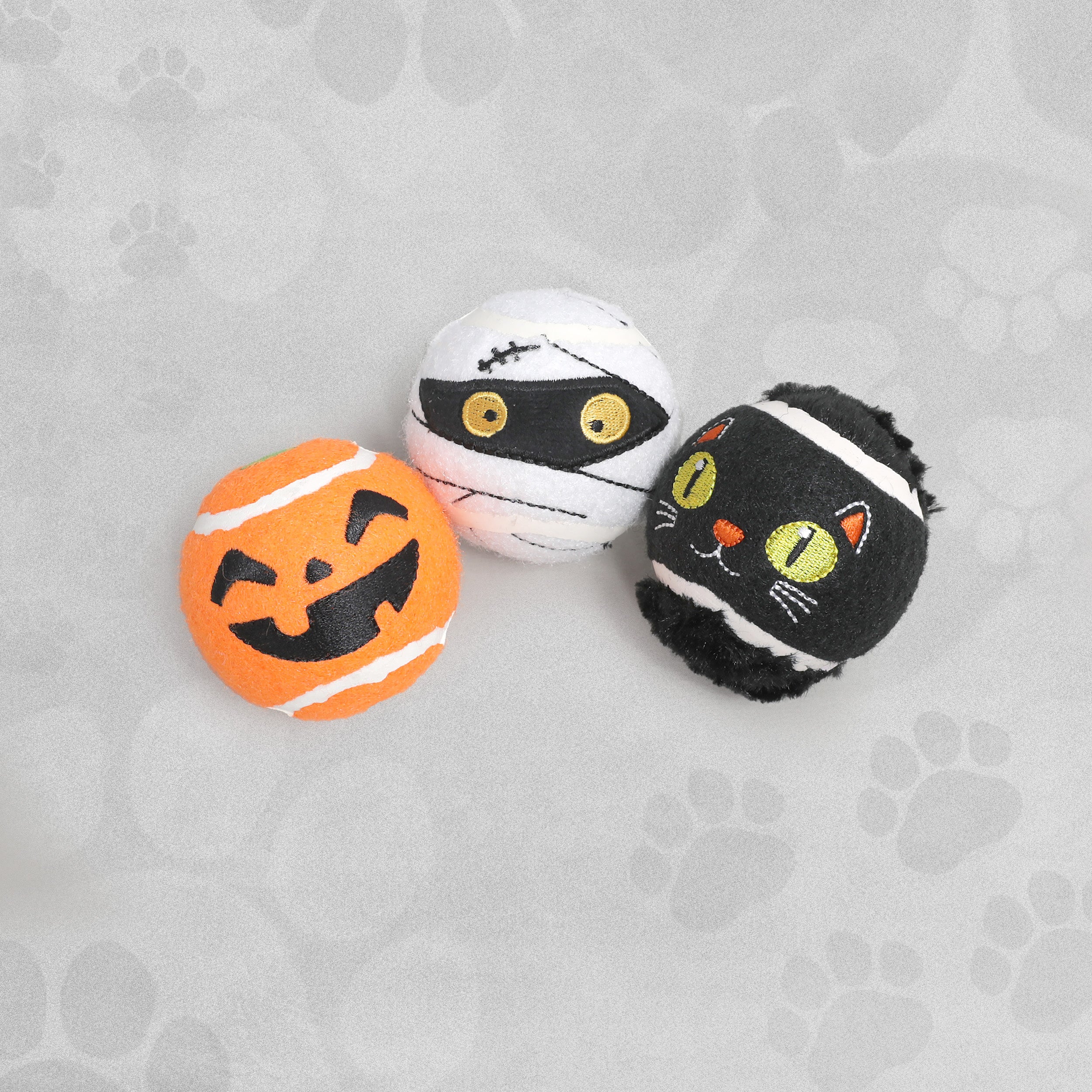 Halloween Tennis Balls - 3pcs