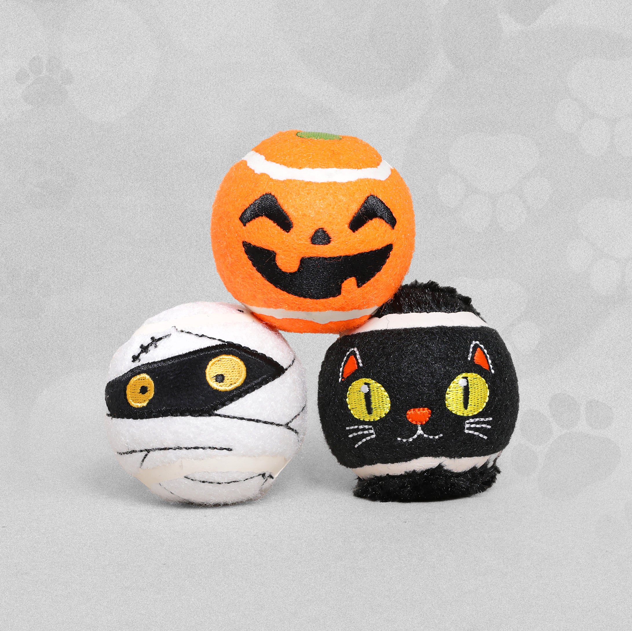 Halloween Tennis Balls - 3pcs