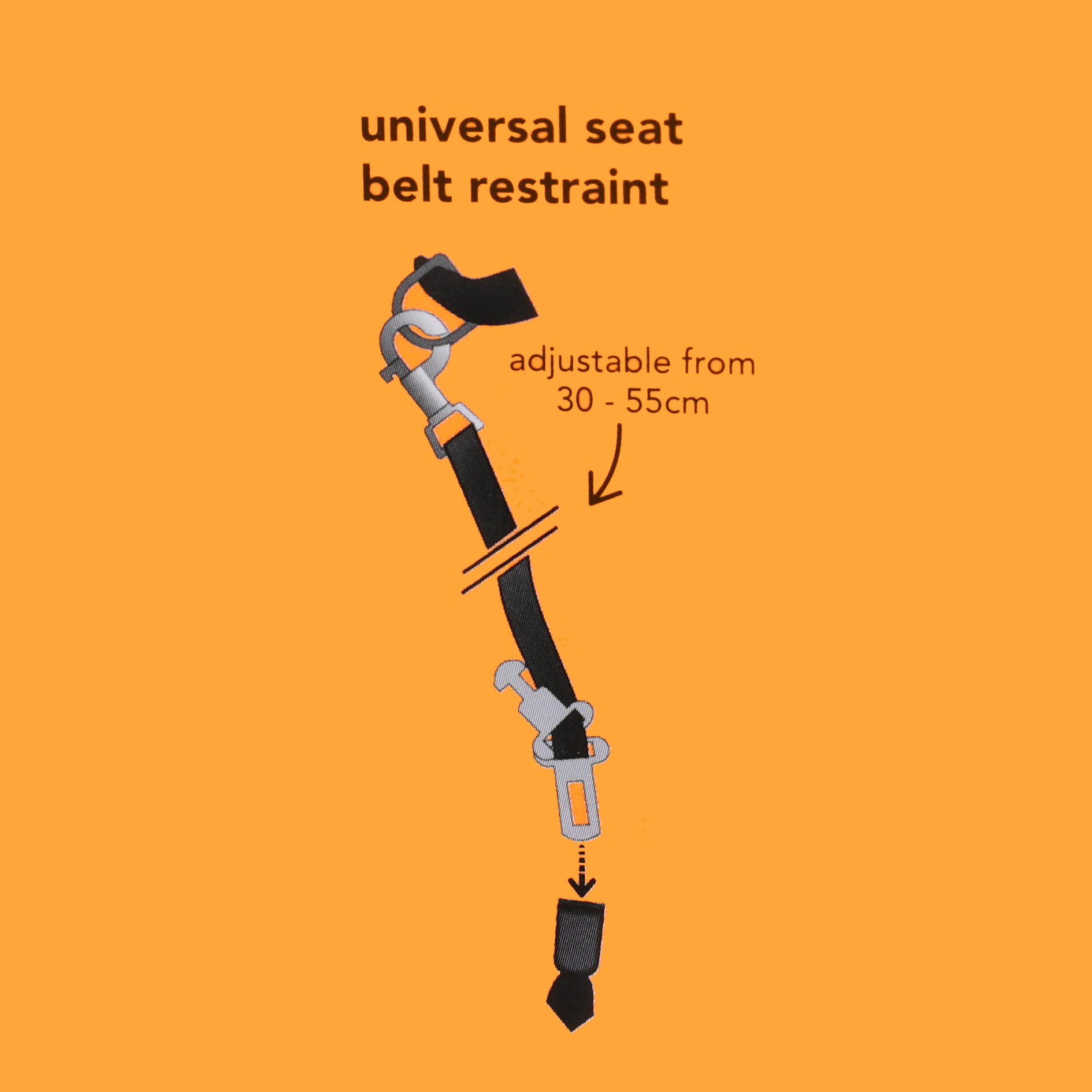 Universal Seat Belt Pet Restraint