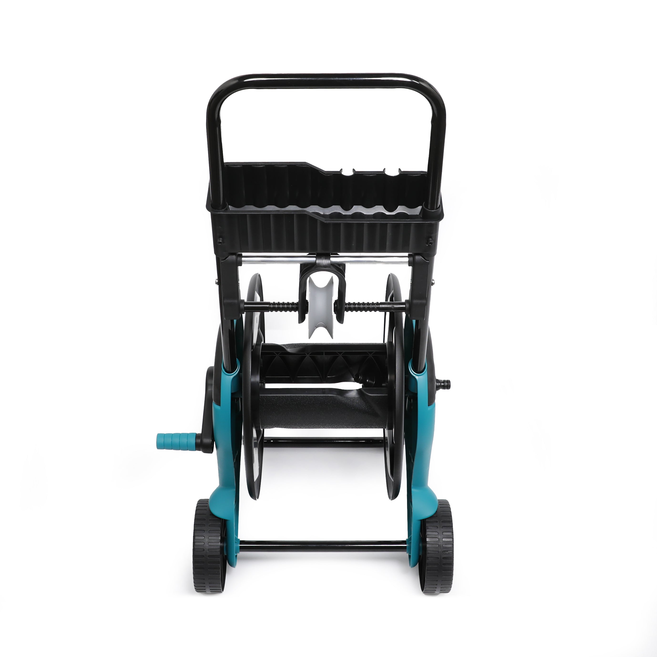 In-Excess Aqualean Premium Hose Cart with Hose Guide & Tool Tray