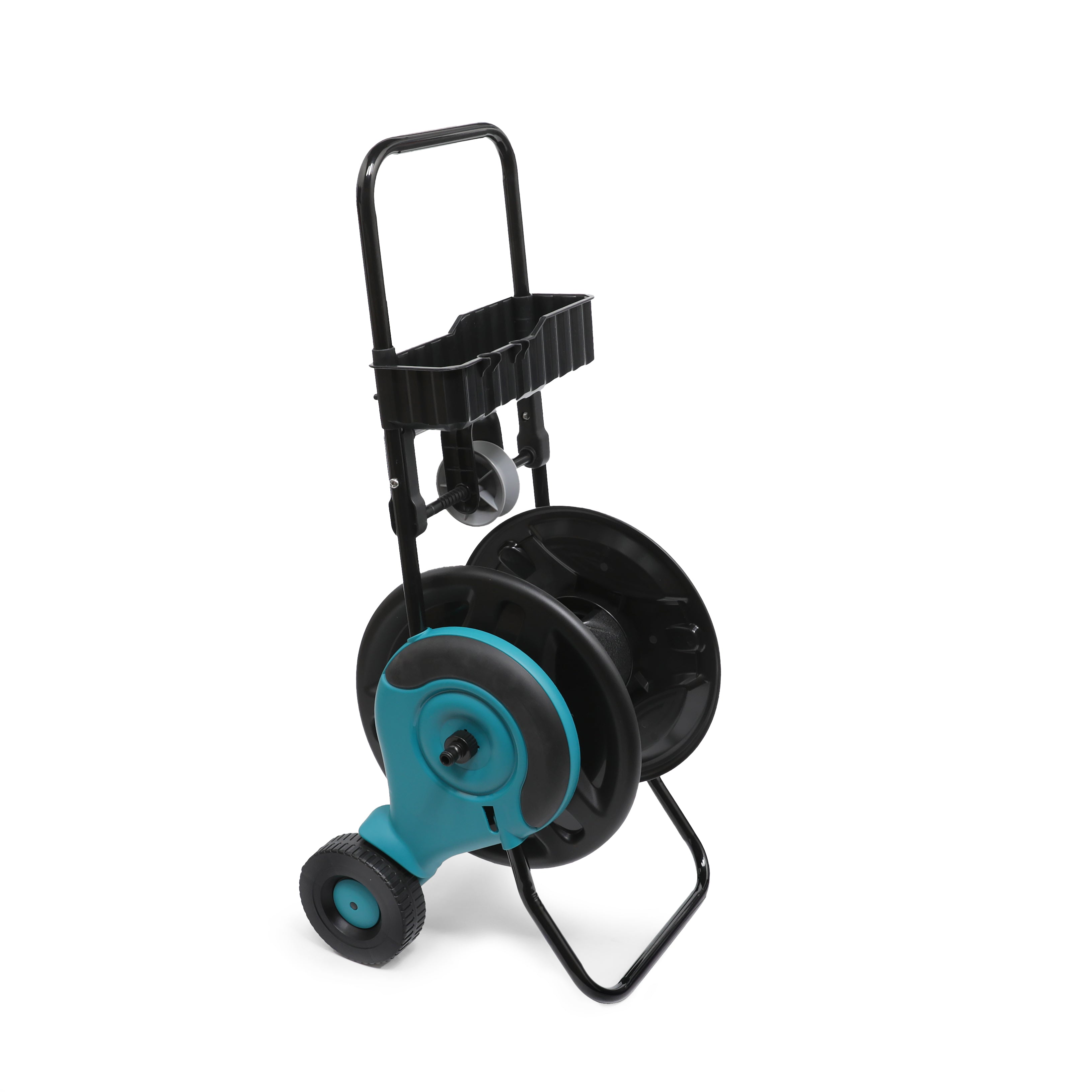 In-Excess Aqualean Premium Hose Cart with Hose Guide & Tool Tray