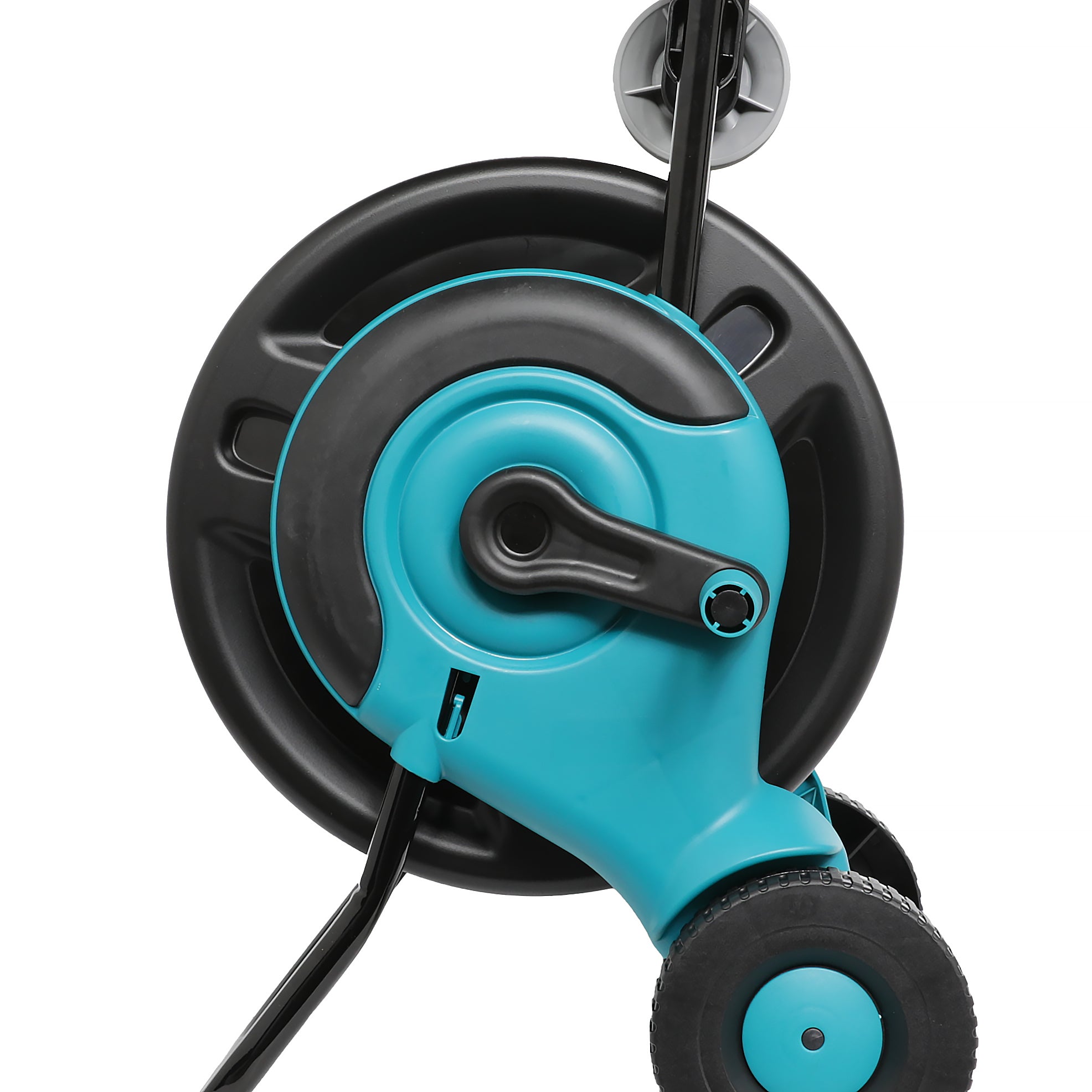 In-Excess Aqualean Premium Hose Cart with Hose Guide & Tool Tray