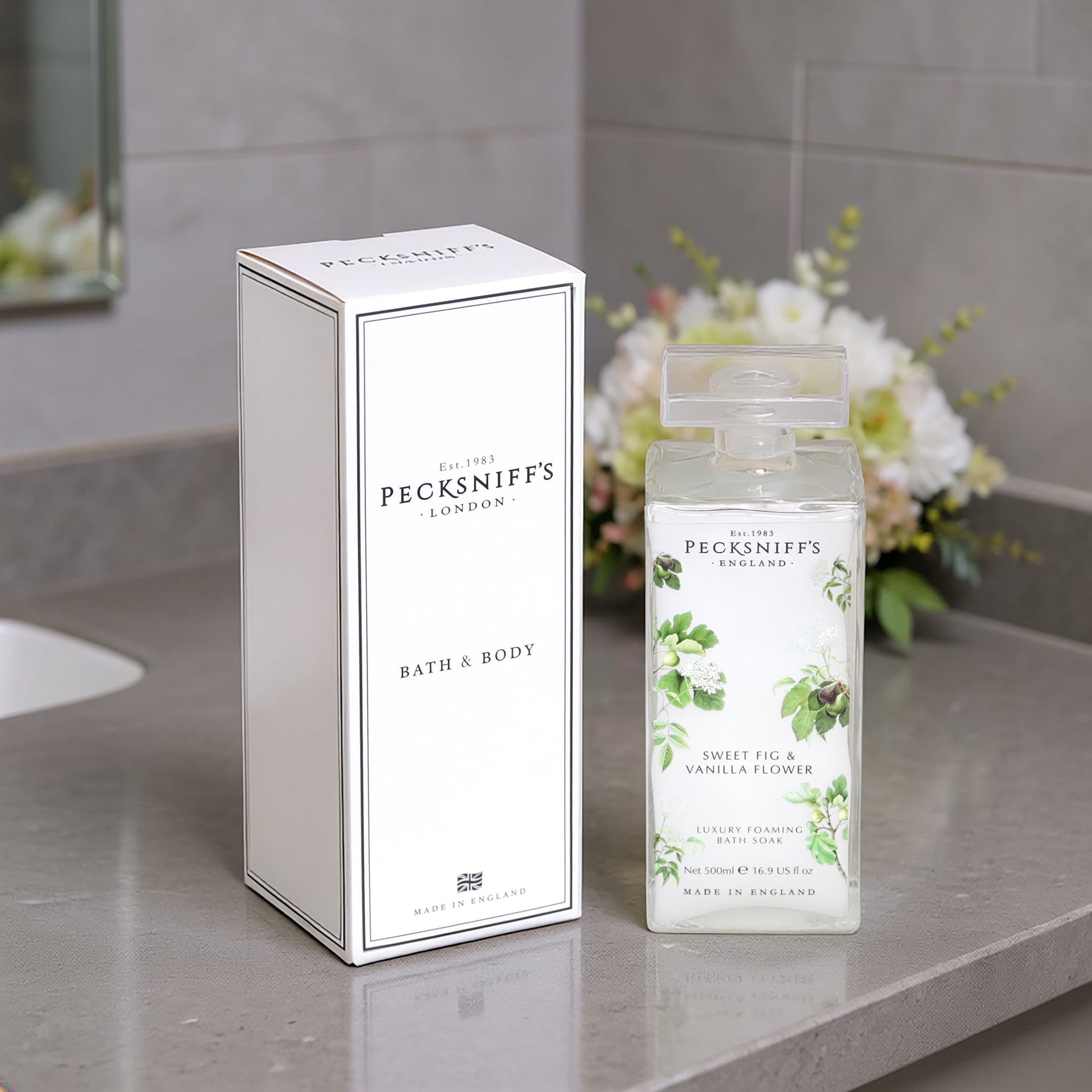 Pecksniff's Luxury Scented Bath Soak - 500ml - Various Scents Available