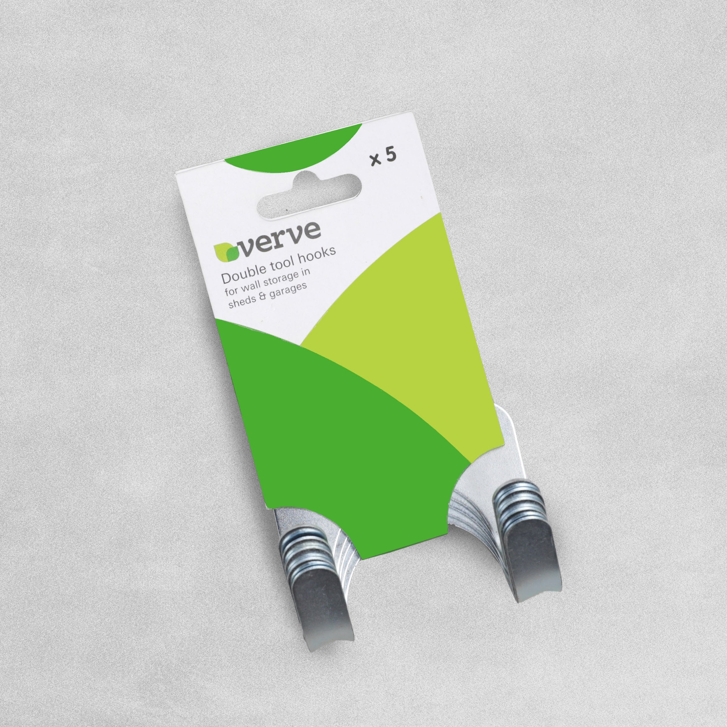 Double Tool Hooks - 5pcs