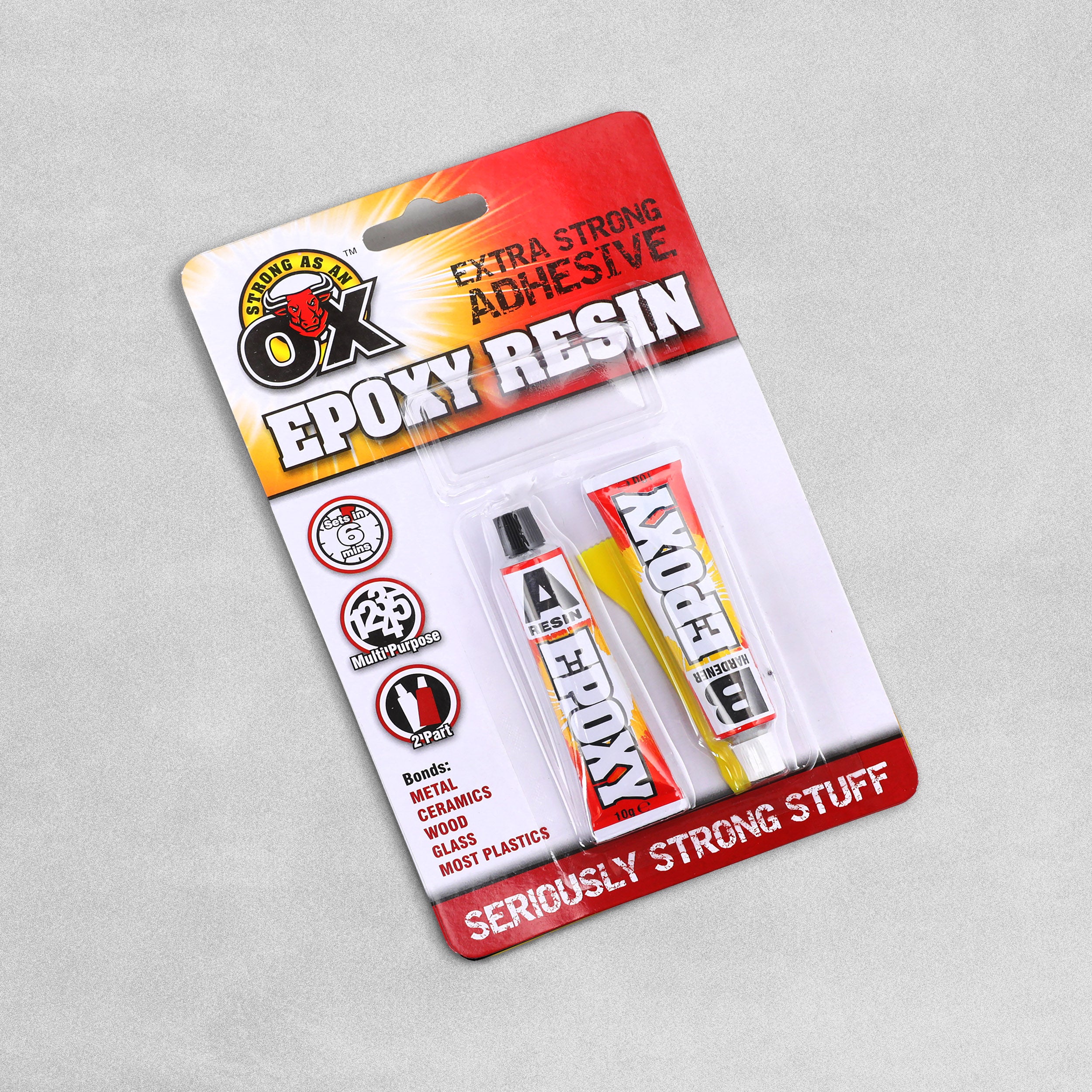 Strong As An Ox Extra Strong Epoxy Resin Tubes - 2PCS