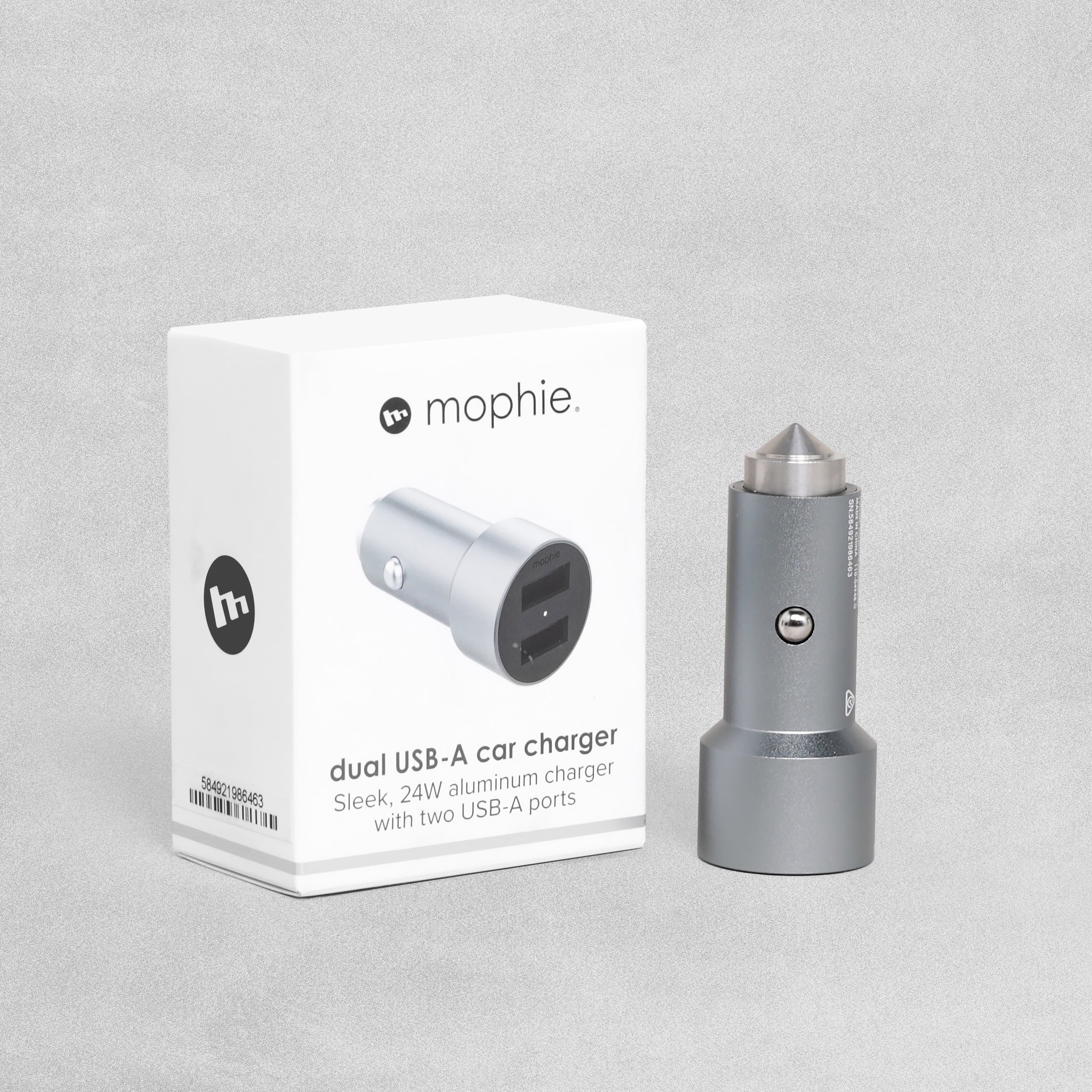 Mophie Dual USB-A Car Charger