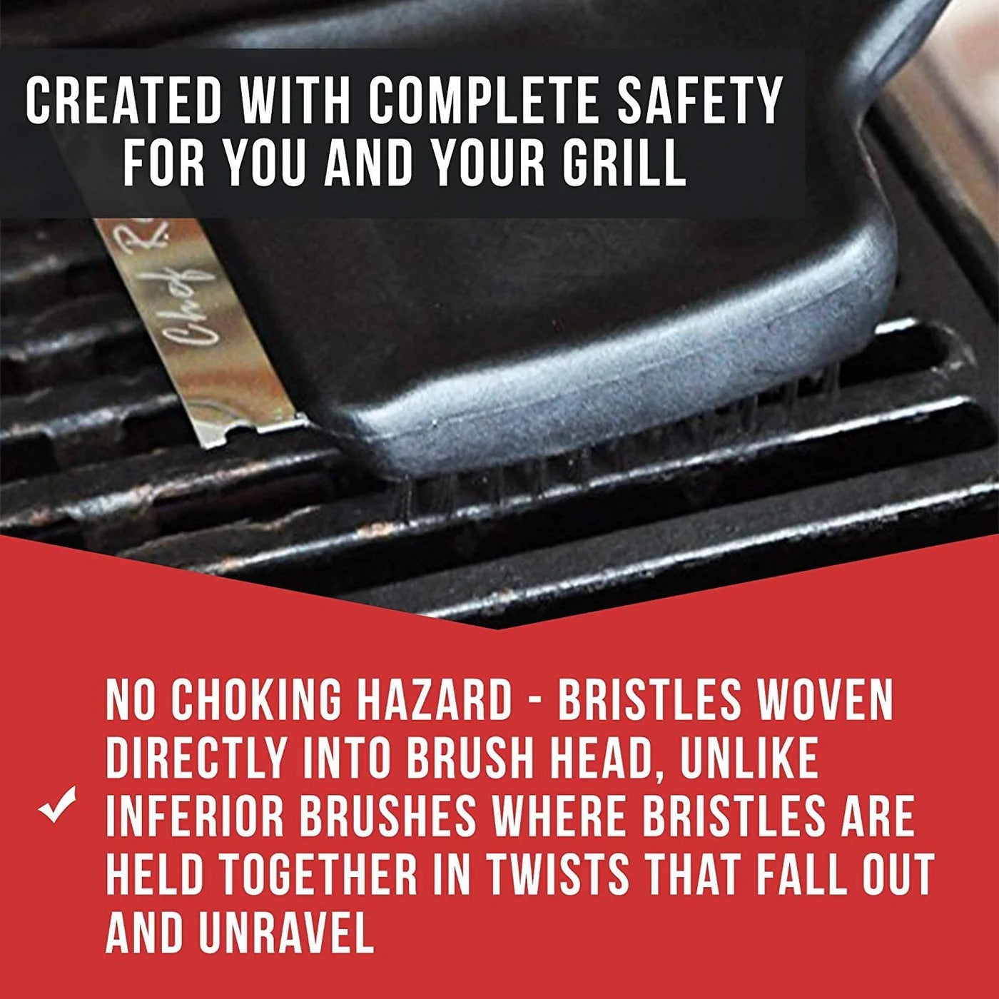 Chef Remi Barbeque Cleaning Brush | Grill Brush Scraper