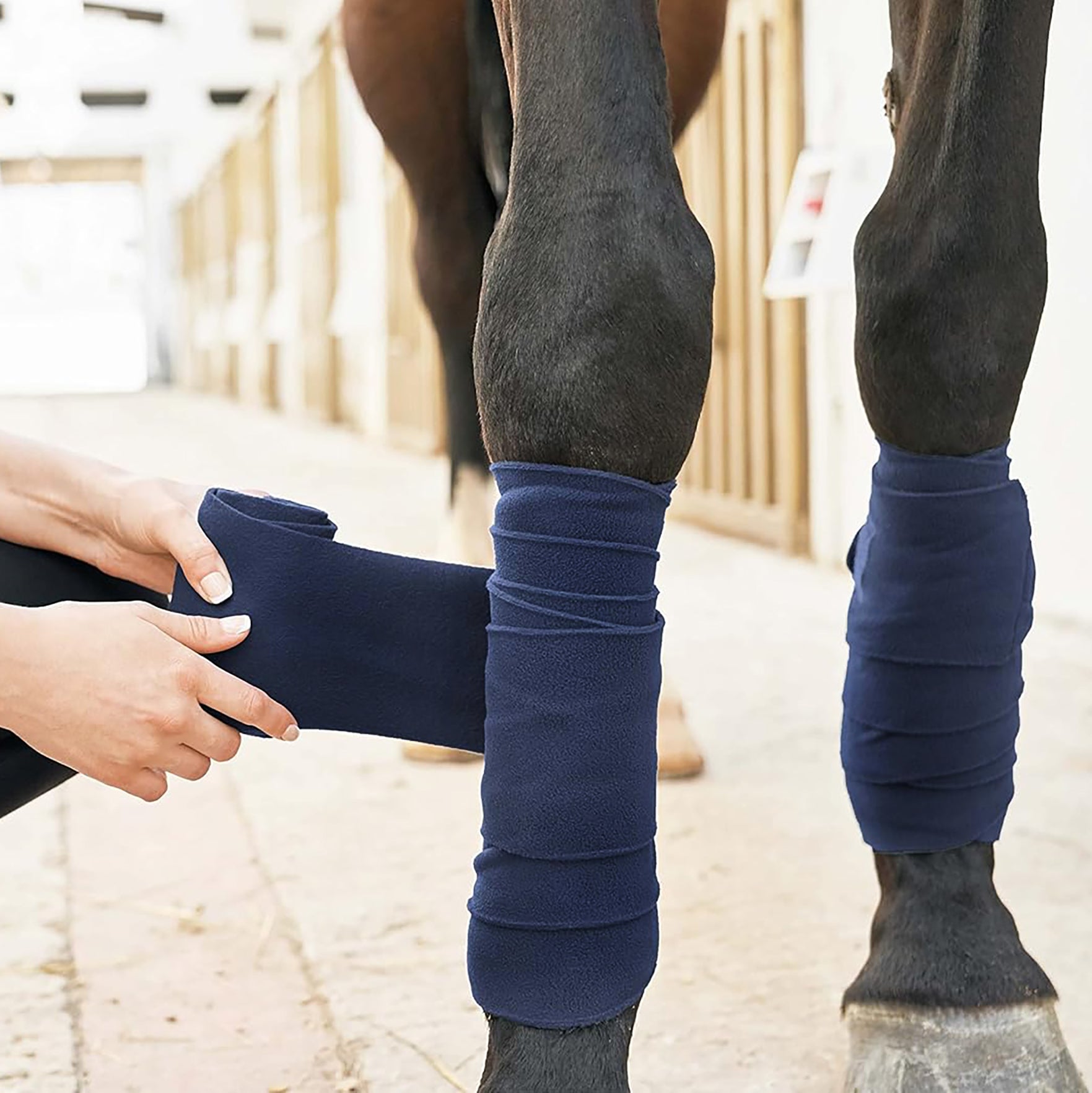 Mistico Equestrian Fleece Bandages - 4pcs