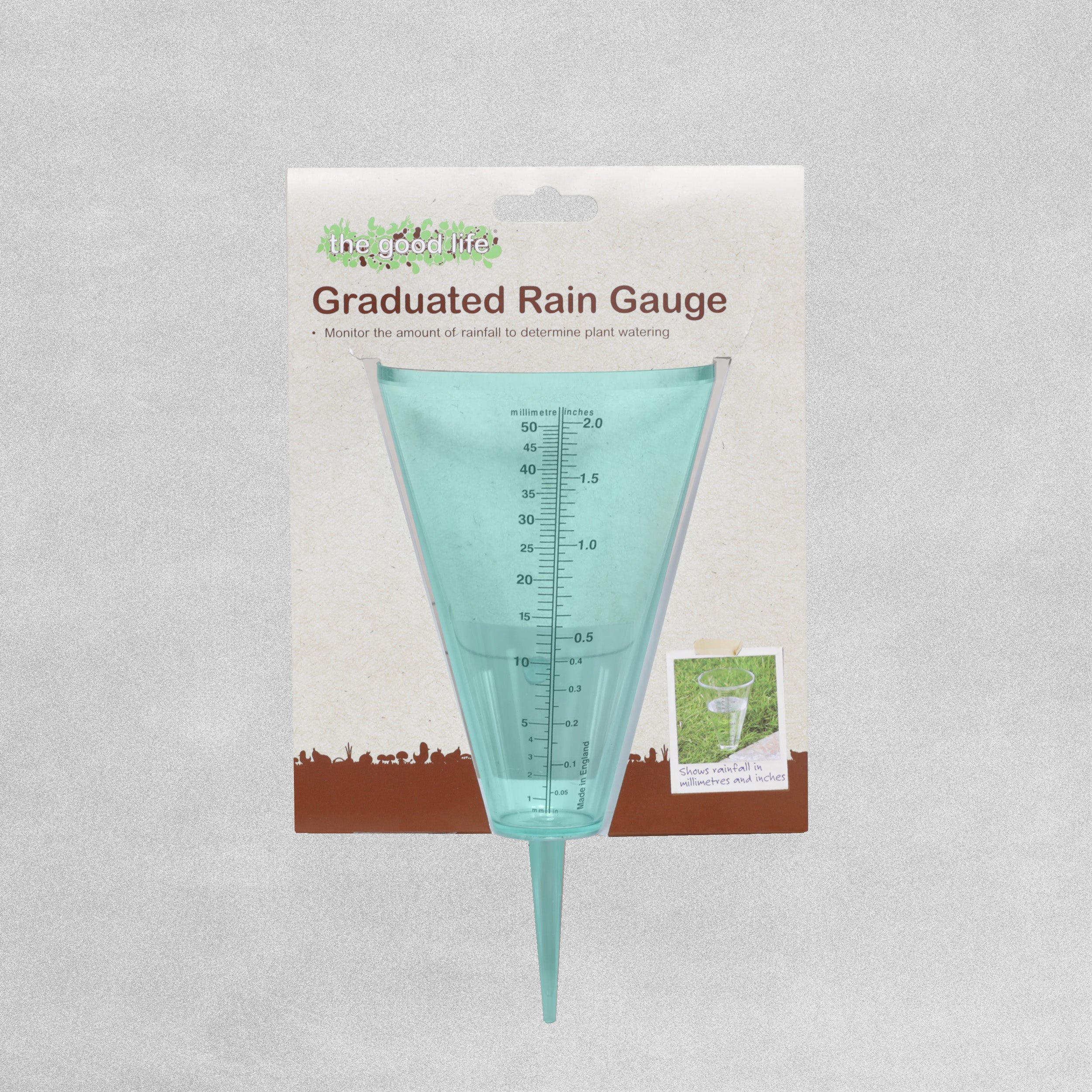 The Good Life Graduated Rain Gauge