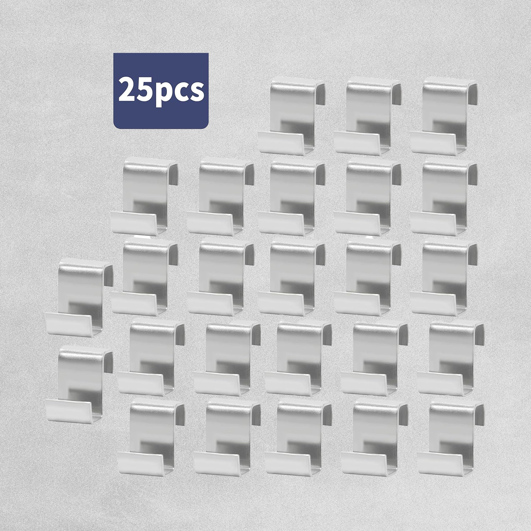 The Good Life Greenhouse 'Z' Glazing Clips - 25pcs