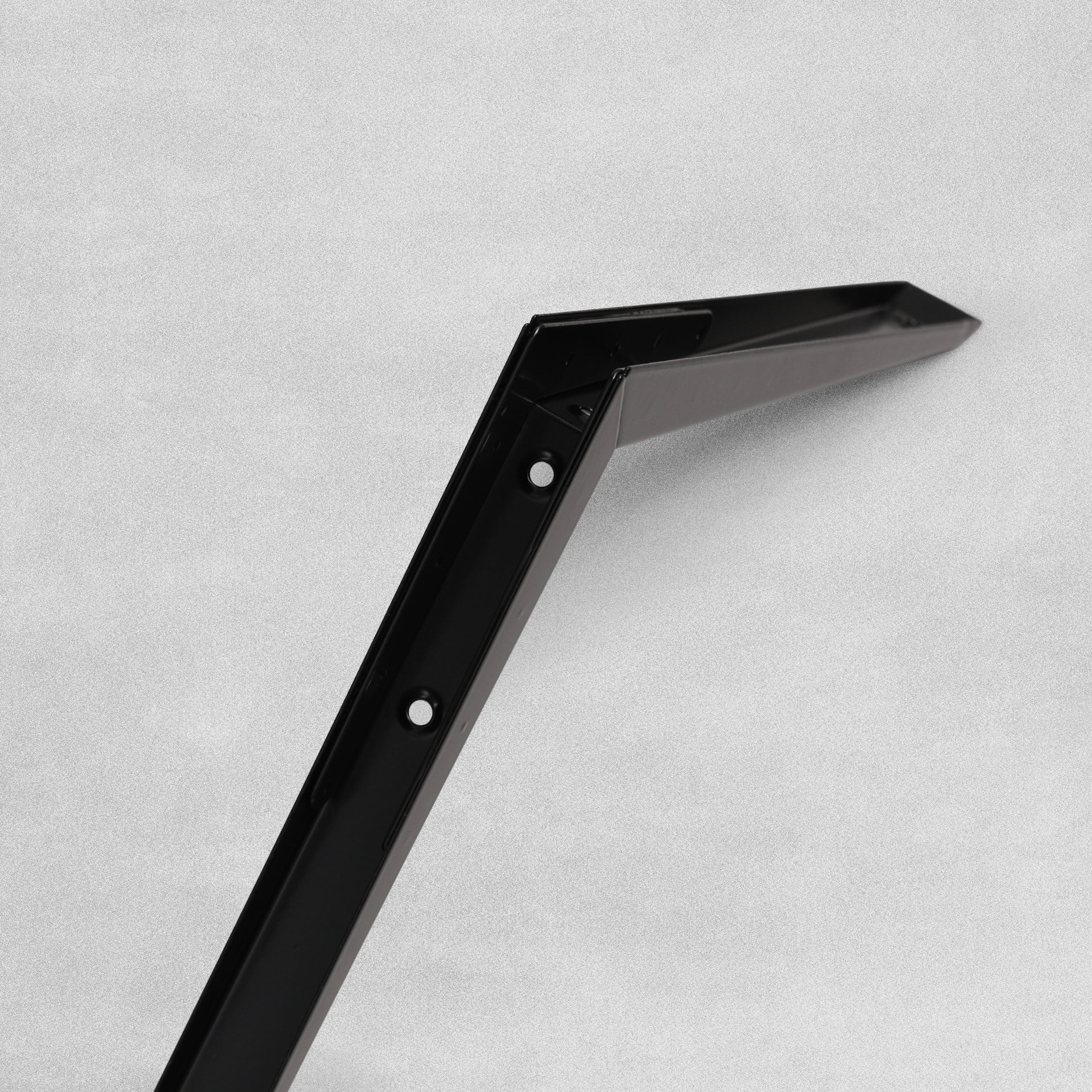 Prosolve Black Mitred Shelf Brackets - Various Sizes Available