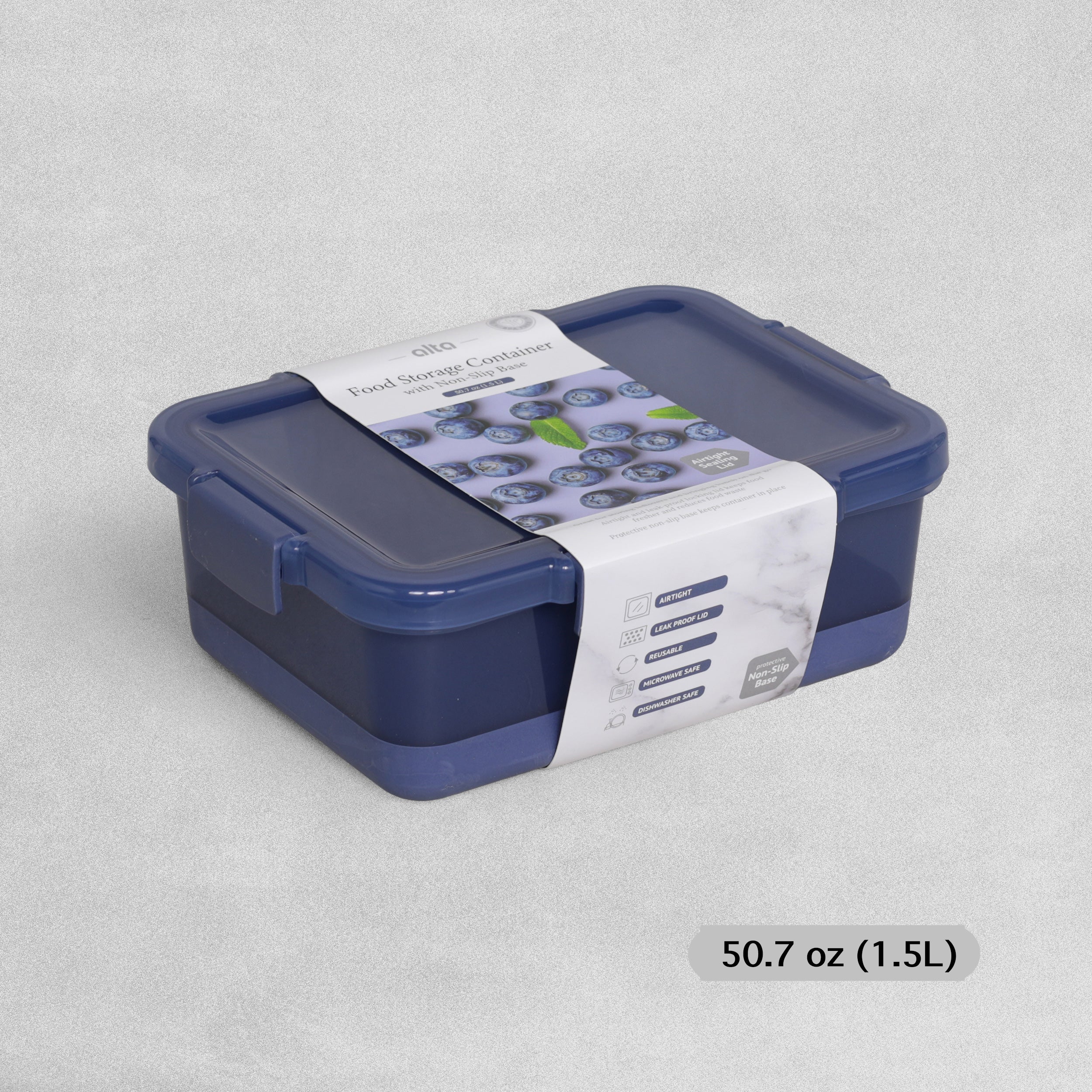 Alta Food Storage Containers non slip base - 2 sizes