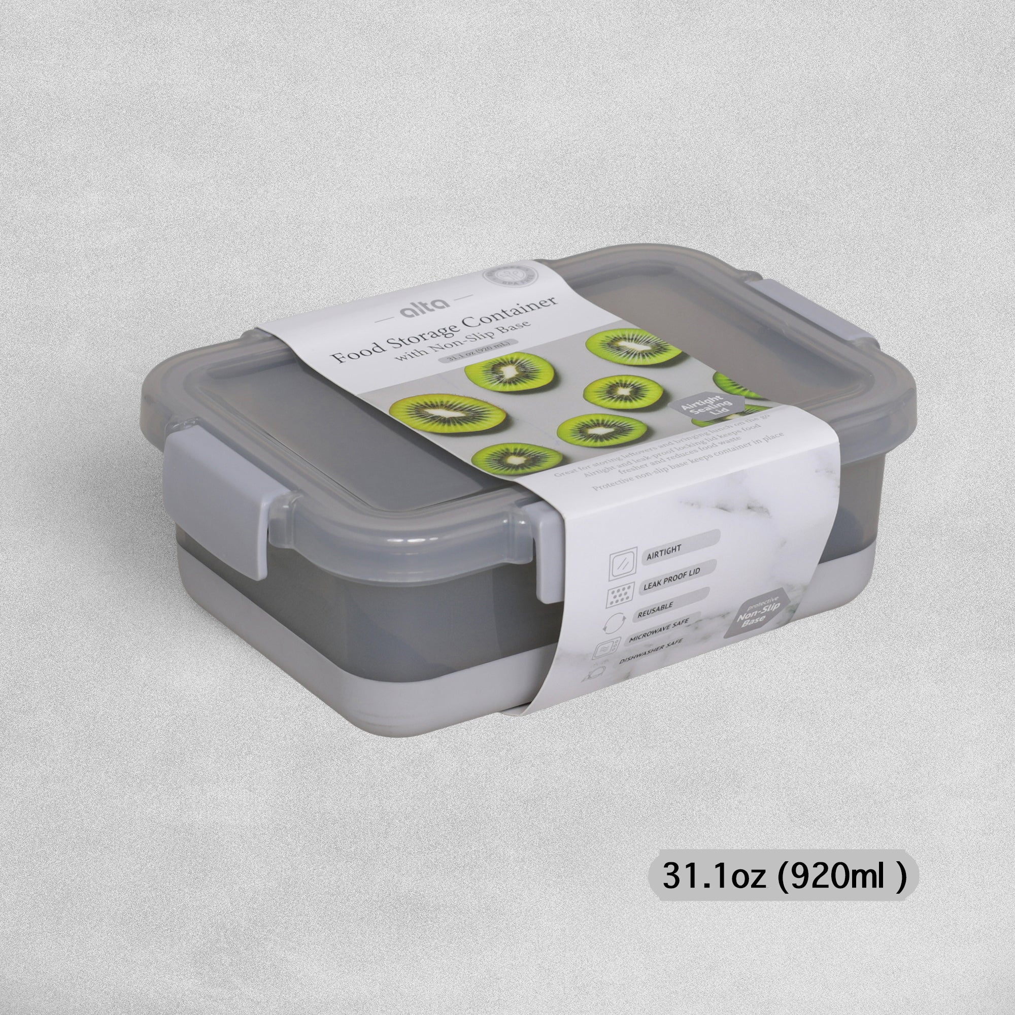 Alta Food Storage Containers non slip base - 2 sizes