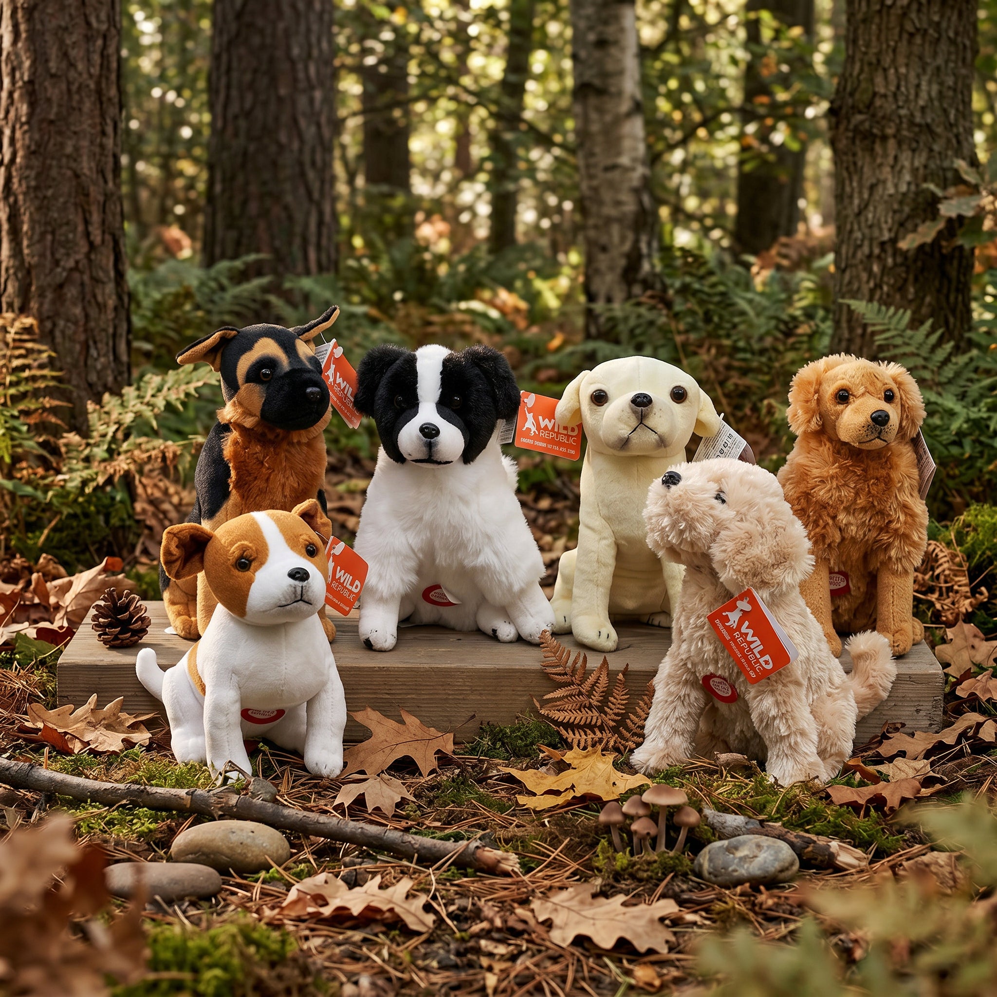 Wild Republic Rescue Dogs - Assorted