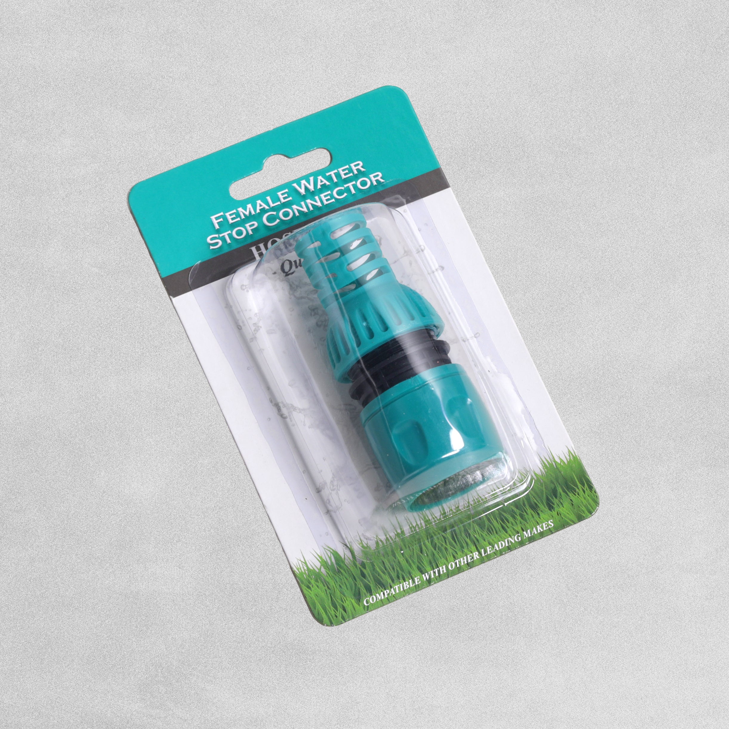 Green Jem HoseFit Female Water Stop Quick Fix Connector with hose guard HF3new