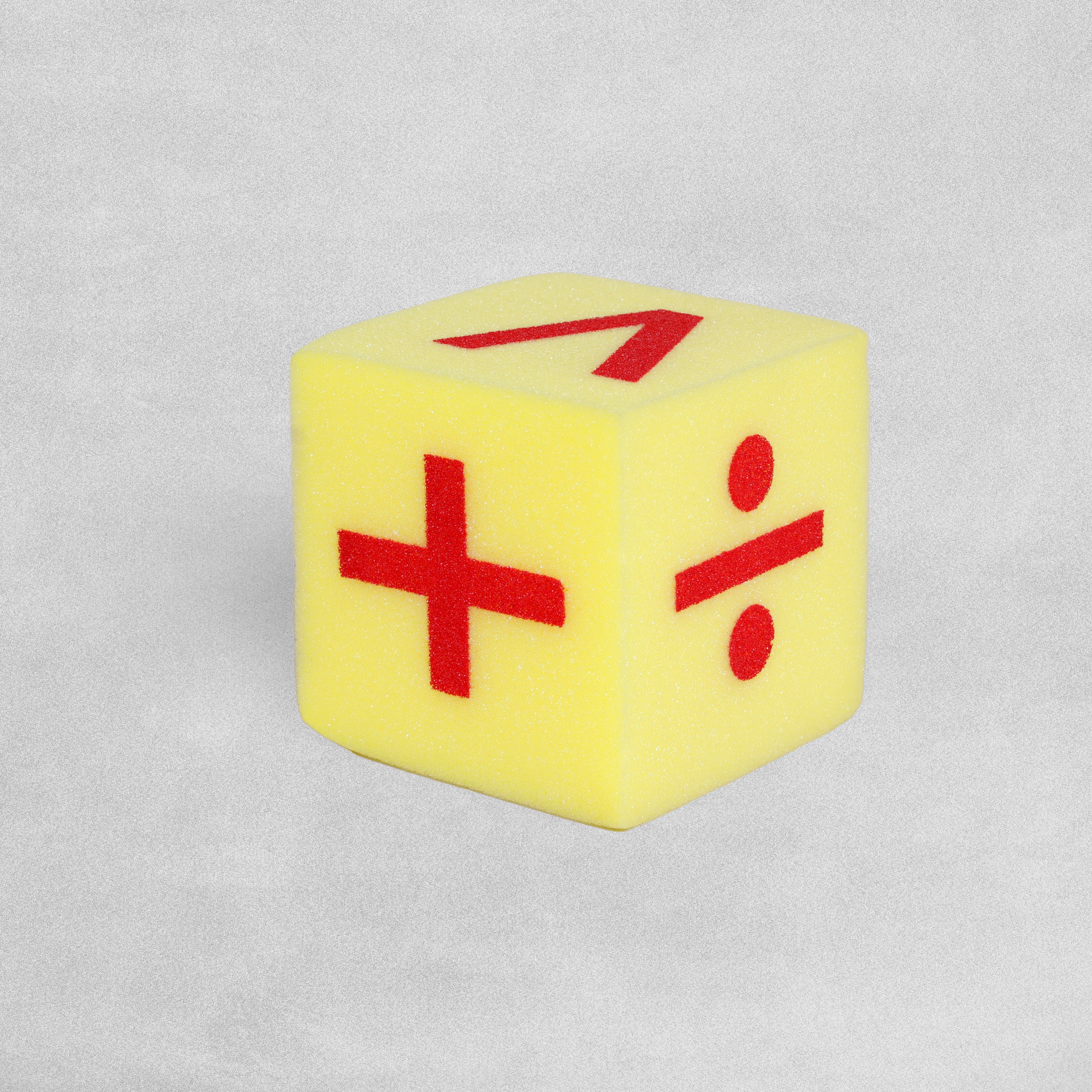 Giant Symbols Dice - soft sponge