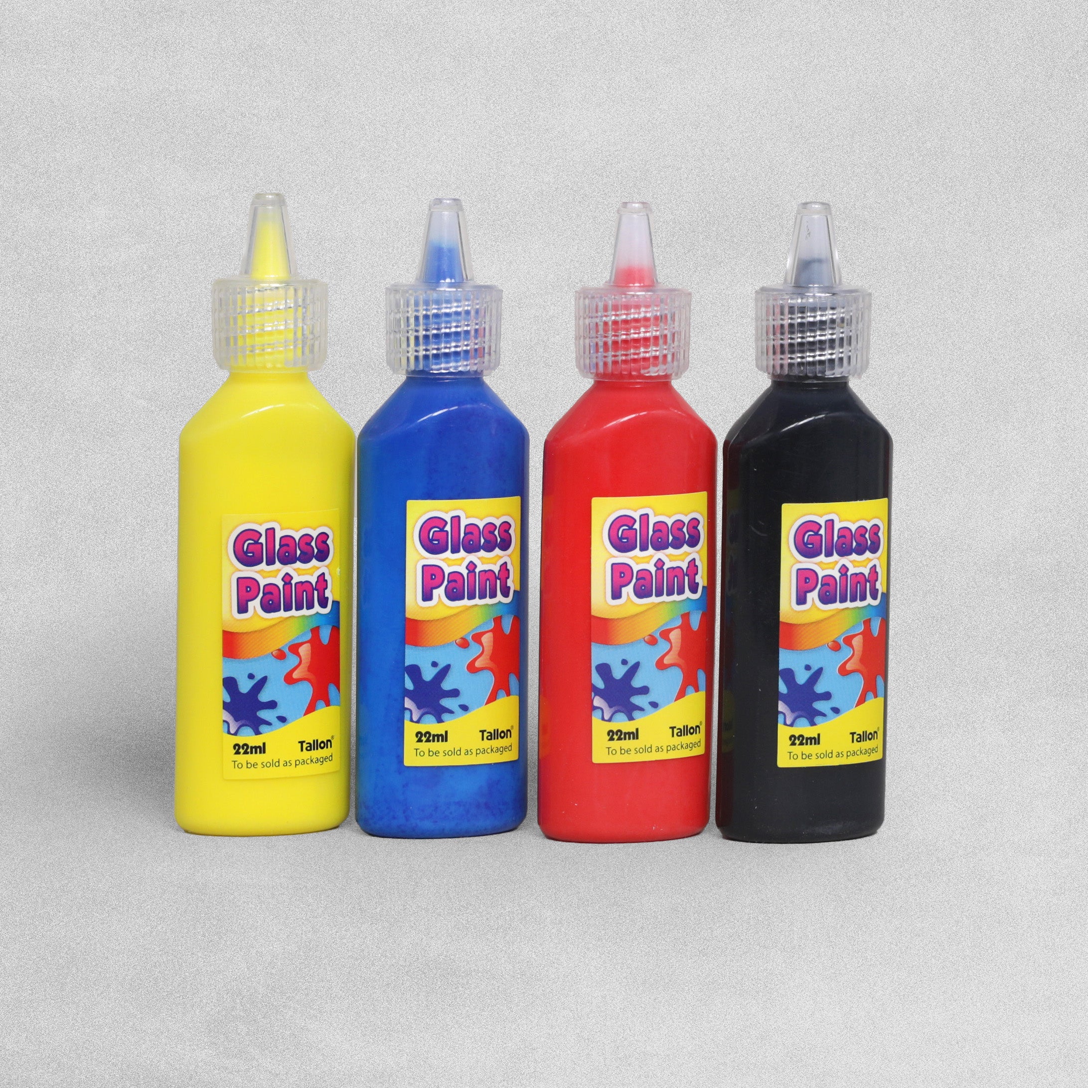 Glass Paints - 4 pack