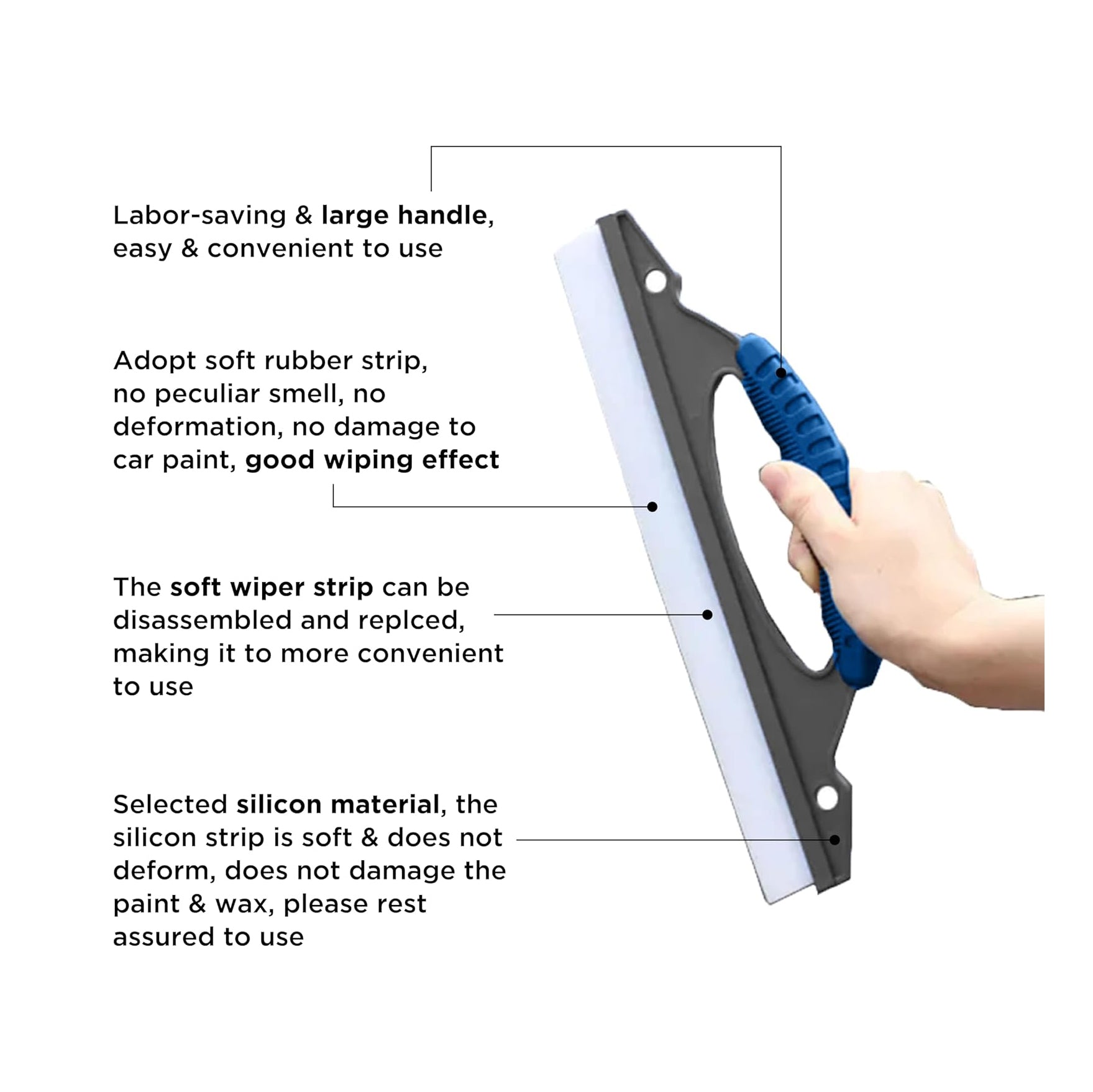 Pro Kleen Flexible Silicone Window Wiper