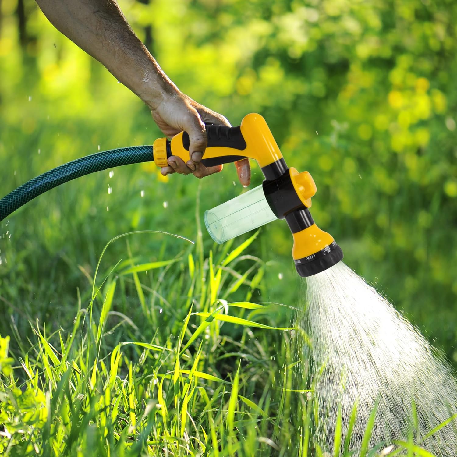 8 Mode Spray Gun with Dispenser - Various Colours Available