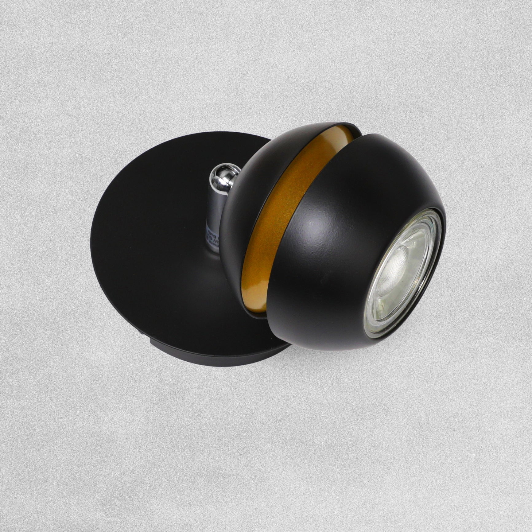 Verve Design LED Black & Gold Spotlight - Austin