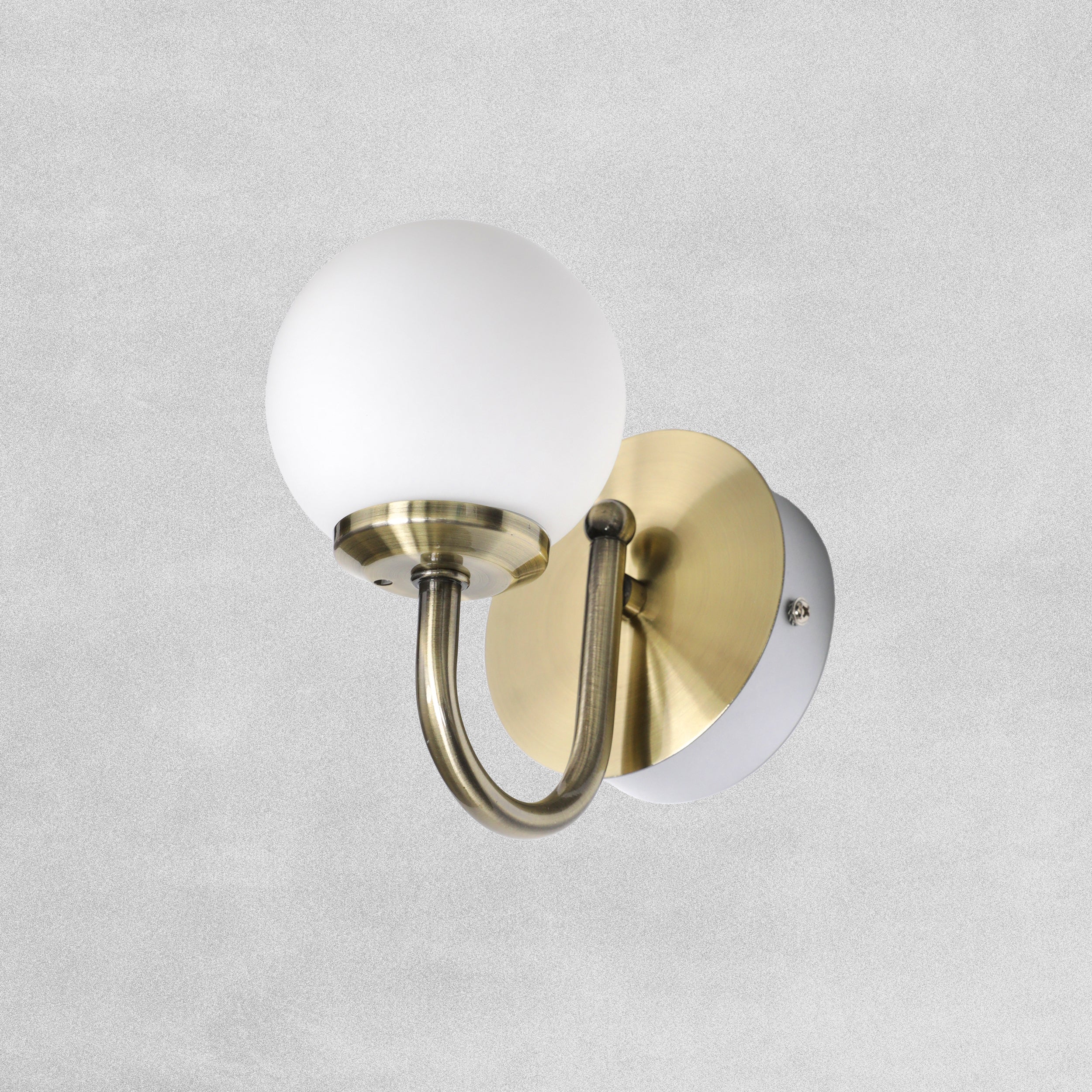 Verve Design Antique Brass Bathroom LED Wall Light IP44 - Victoria