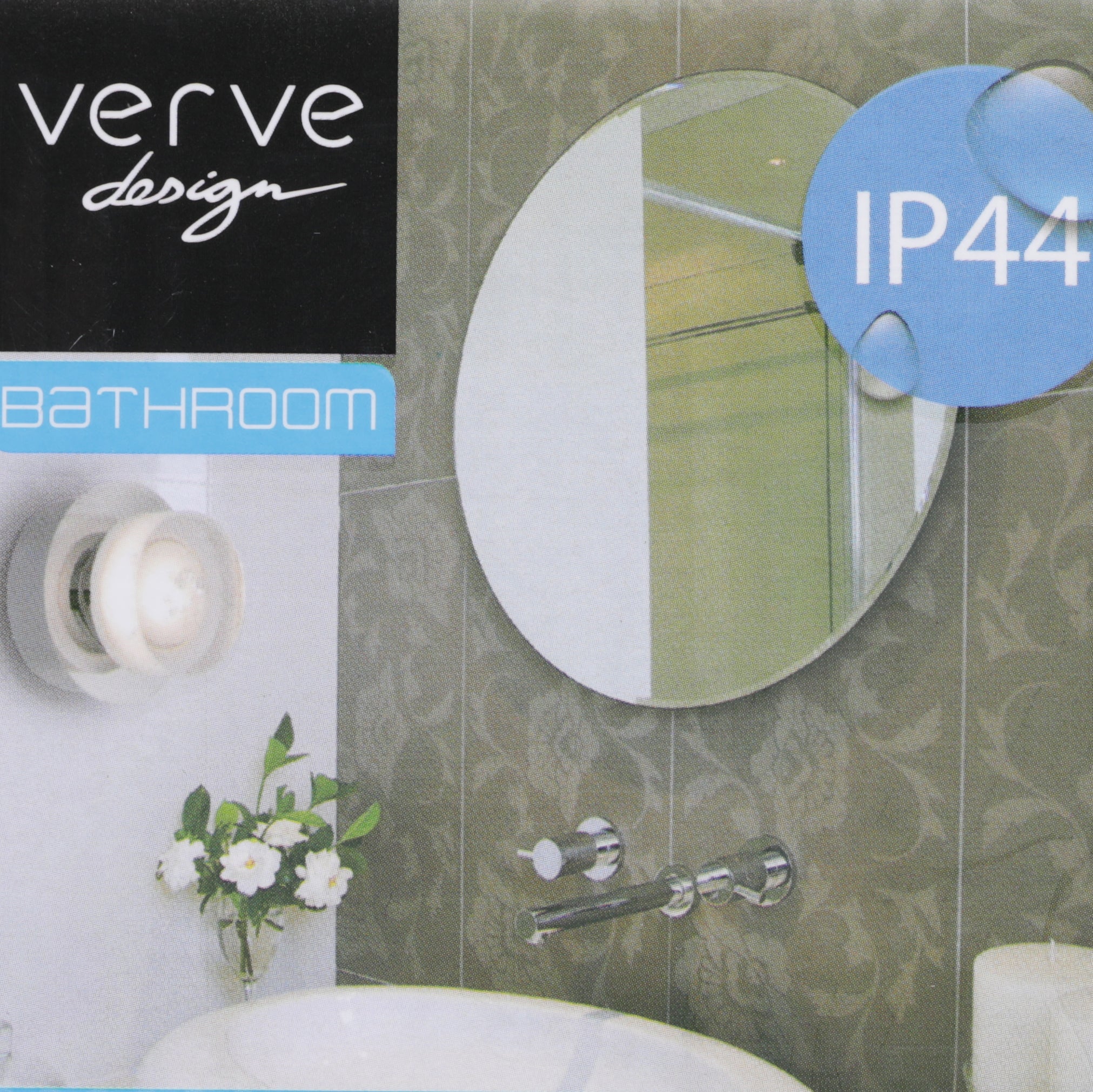 Verve Design LED Polished Chrome Spotlight IP44 - Willow