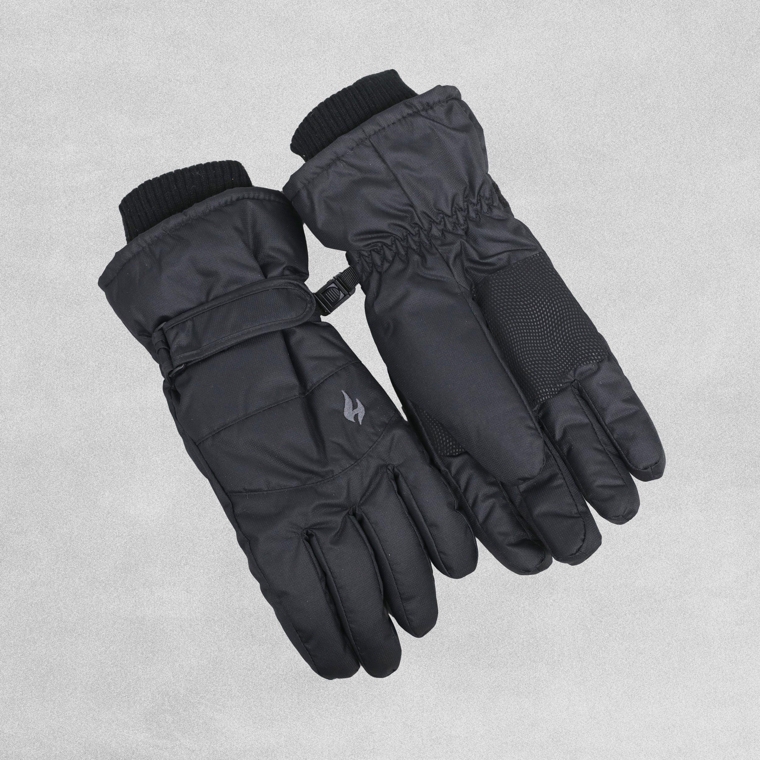 HEAT HOLDERS Ladies Thermal SKI Gloves - black