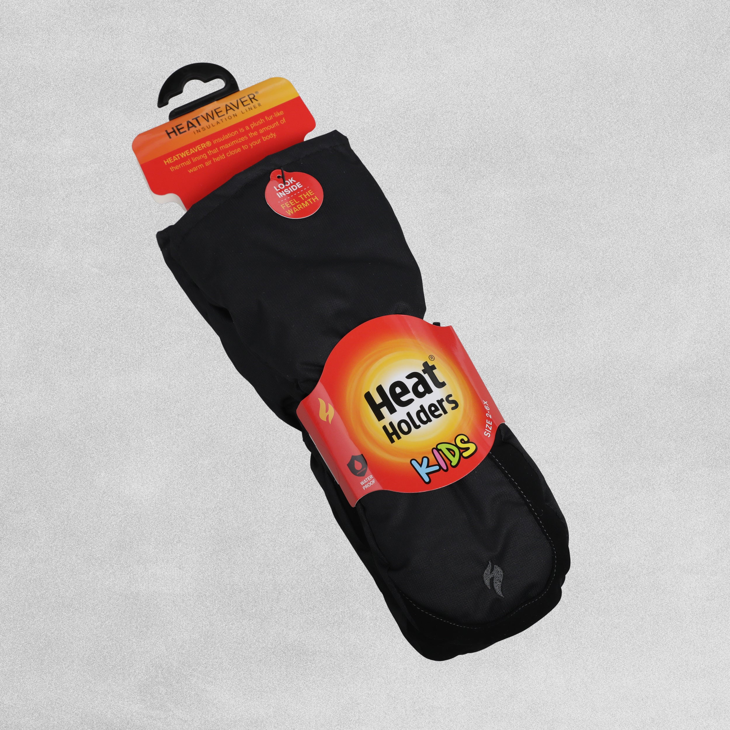 Heat Holders Kids Thermal Mittens , Long Cuff