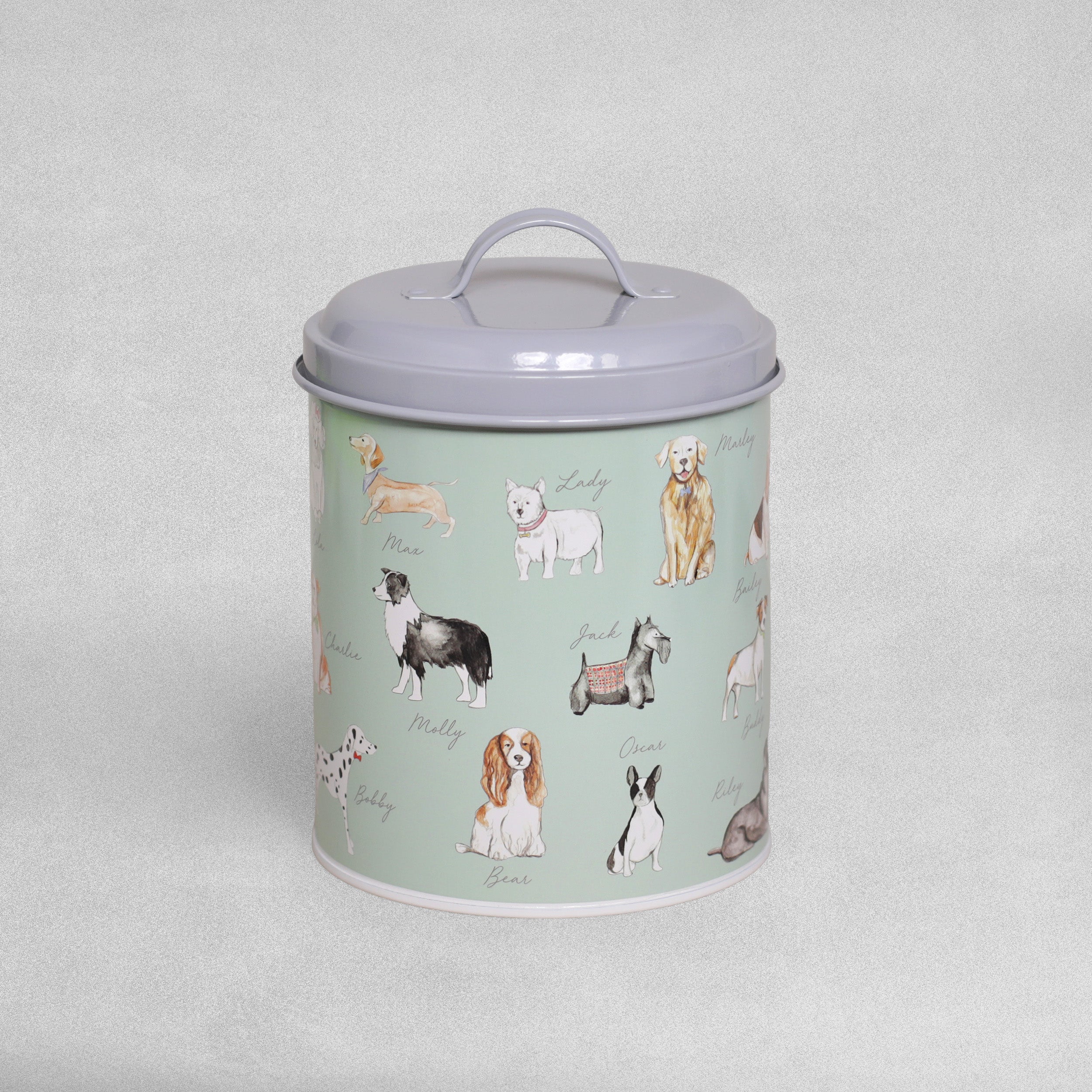 English Tableware Co. Pastel Pets Dog Treat Tin