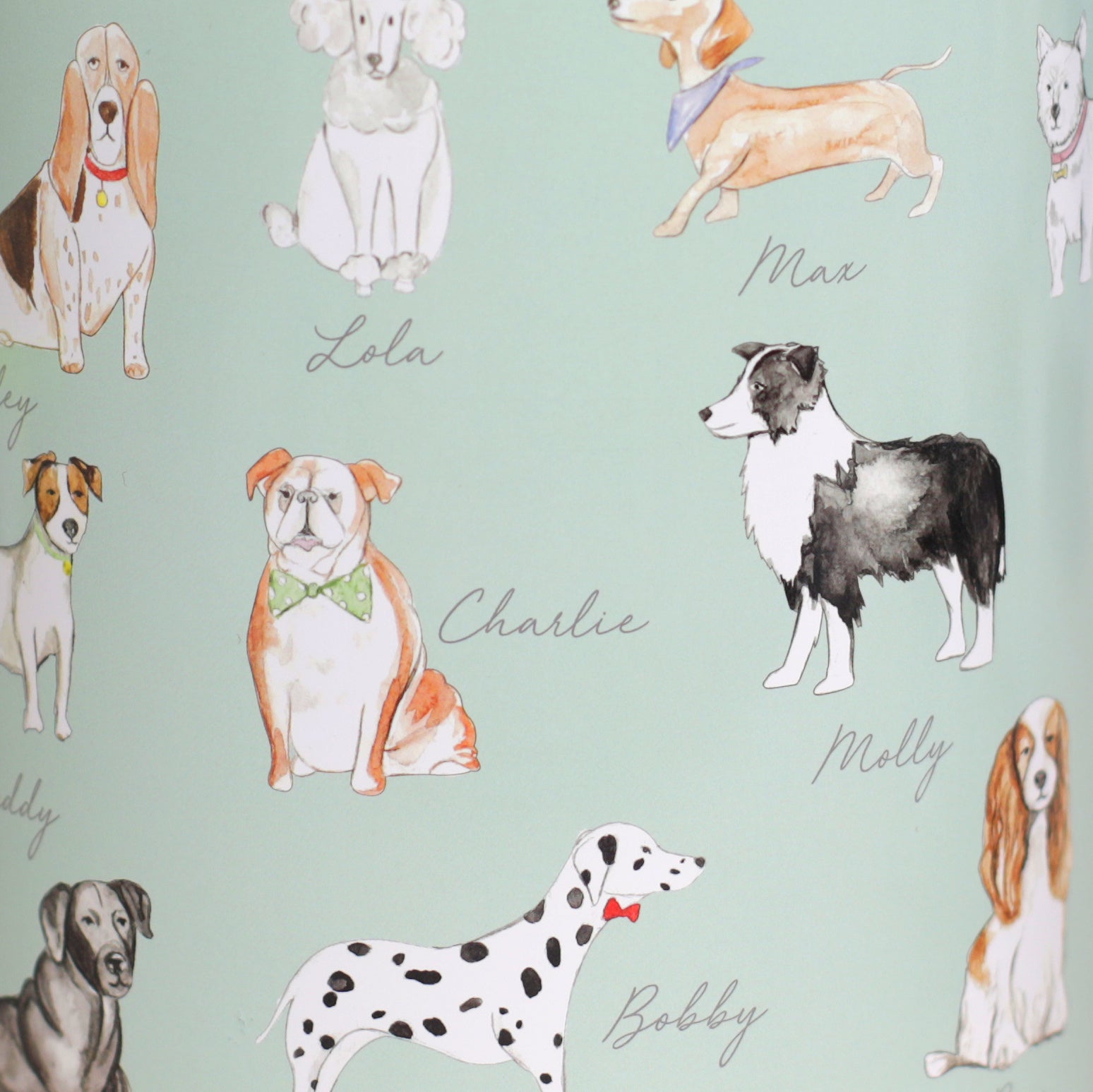English Tableware Co. Pastel Pets Dog Treat Tin
