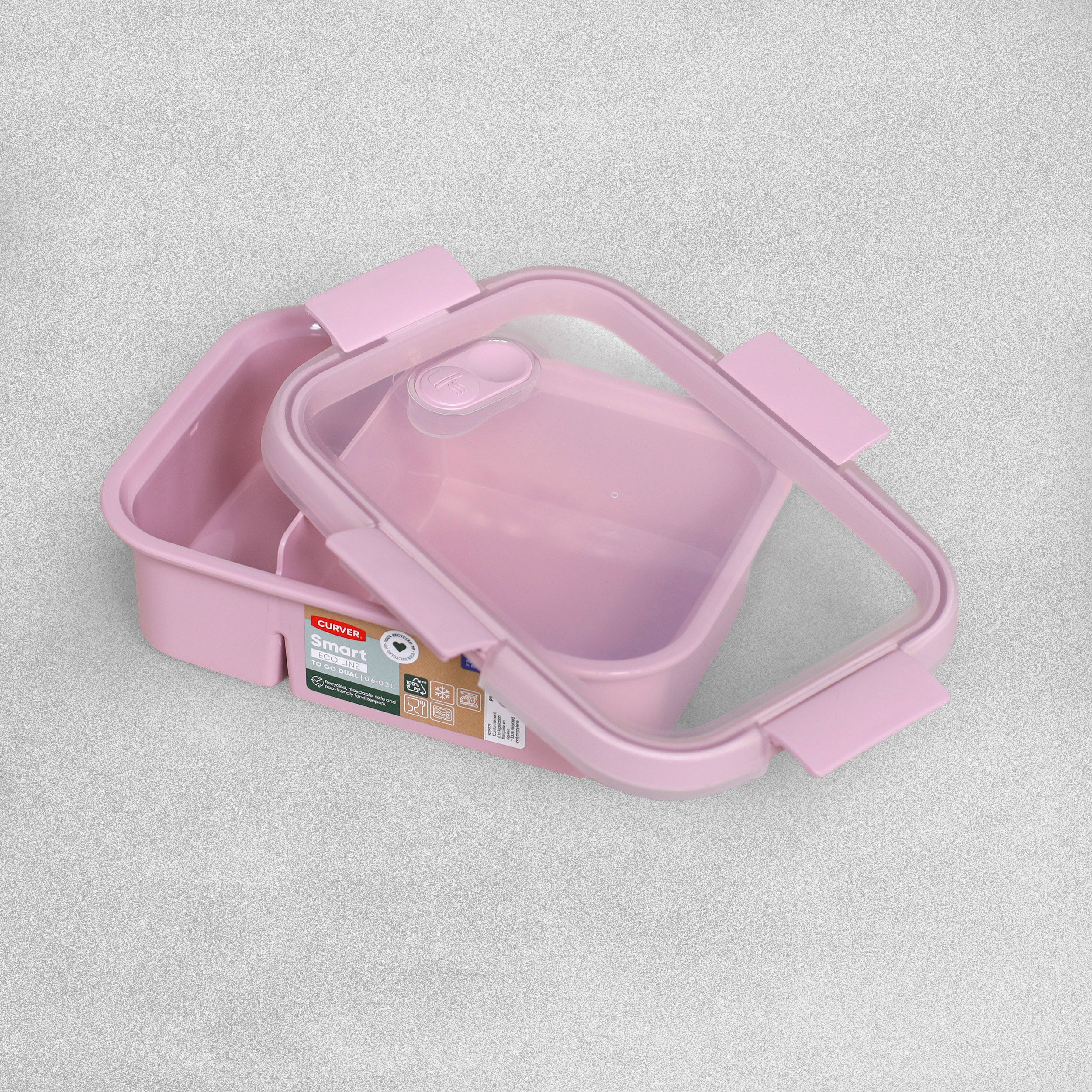 Curver Smart Eco line Dual Food Storage Containers