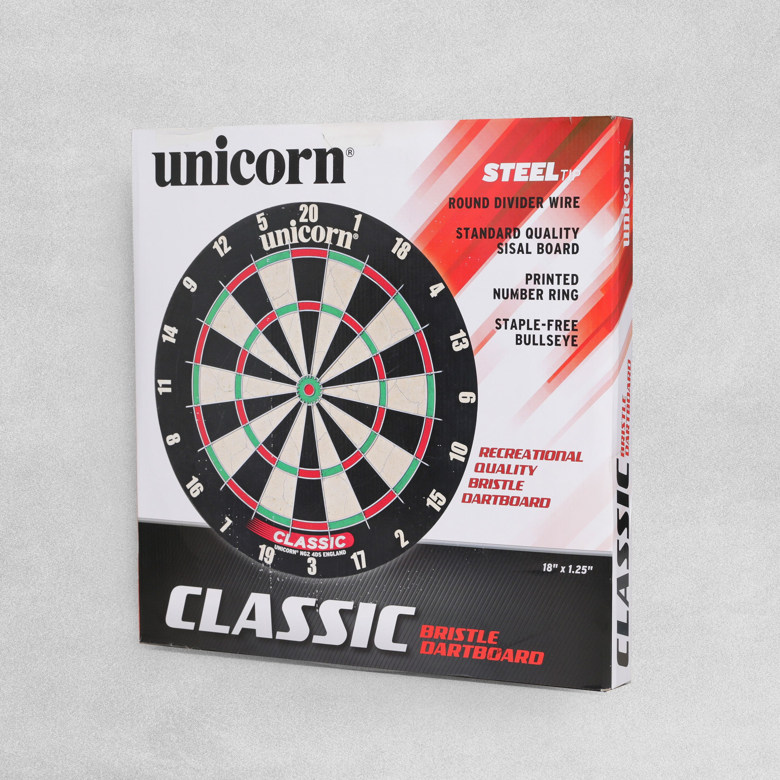 Dart Board - Unicorn Classic 18" Dartboard