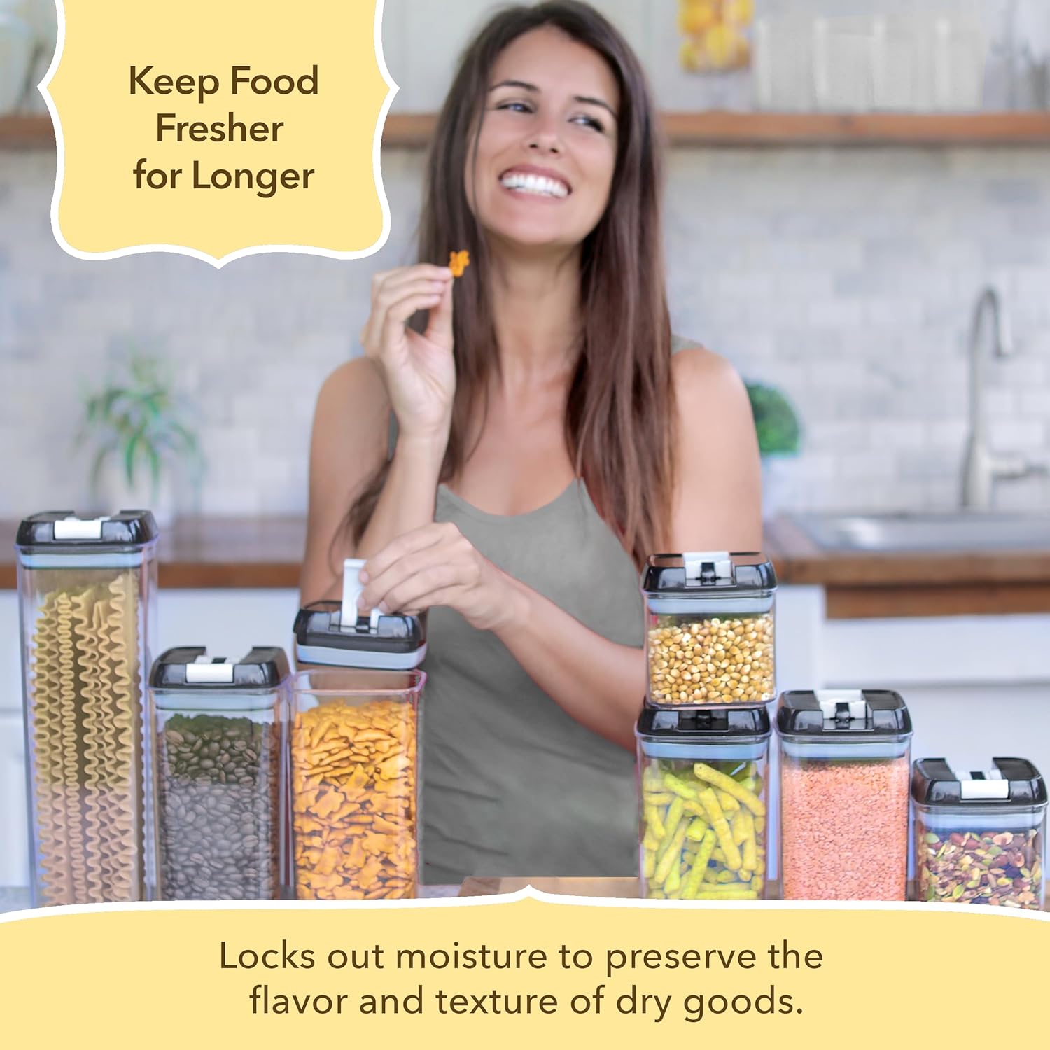 Simple Gourmet Air-Tight Food Containers - 7pc Set