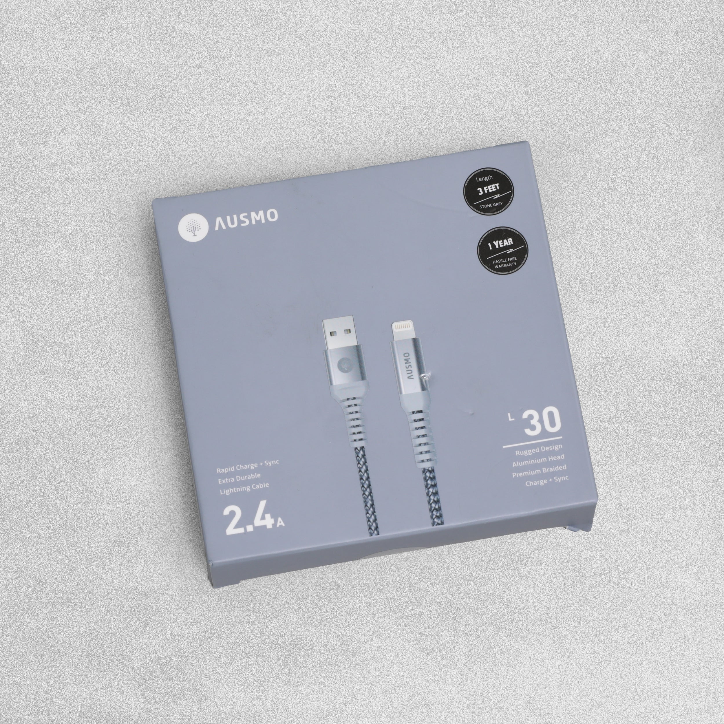 Ausmo Lightning Cable - Various Lengths Available